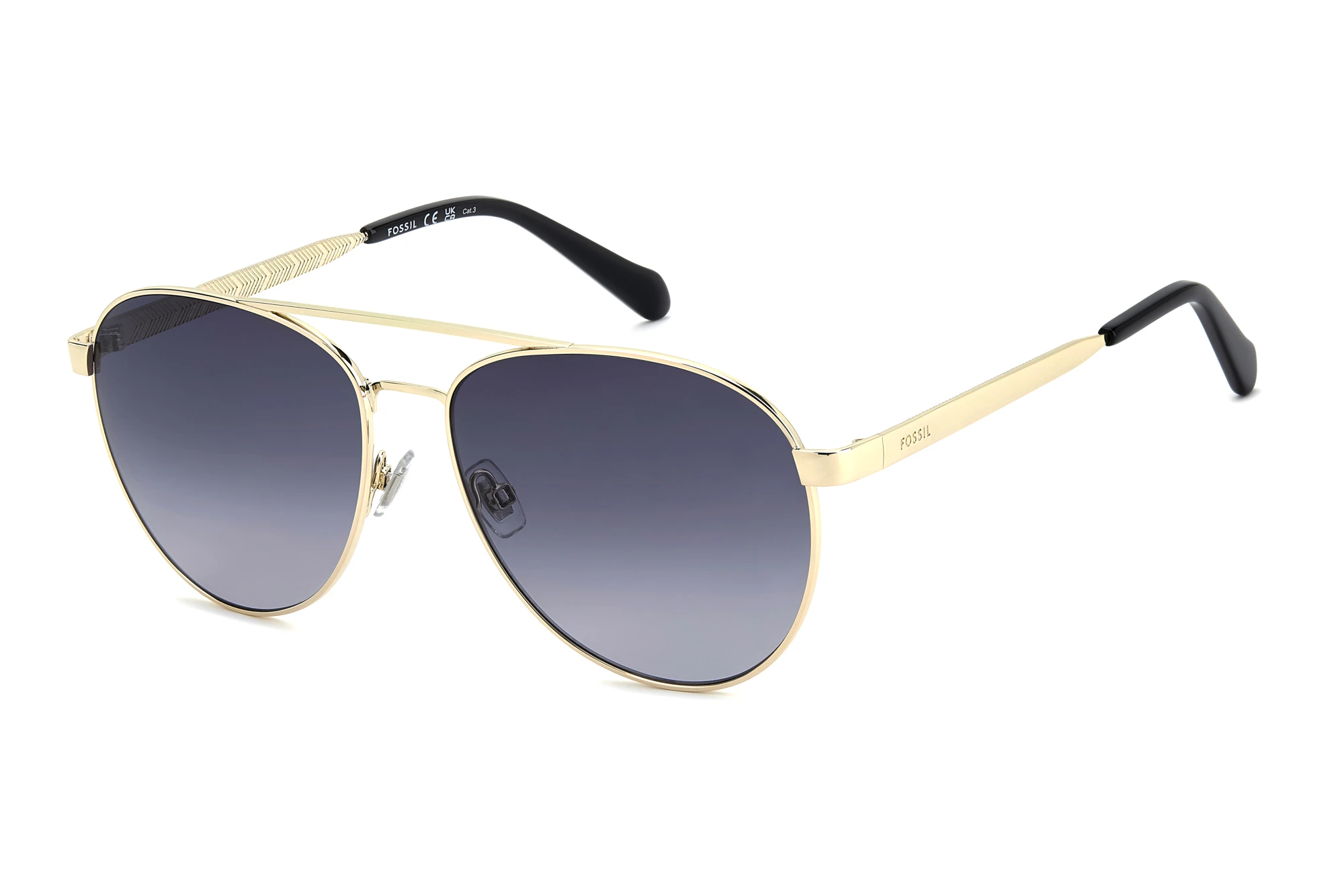 Fossil FOS 2172/G/S 013/9O GREY SHADEDGOLD_ Fossil FOS 2172/G/S 013/9O GREY SHADEDGOLD_