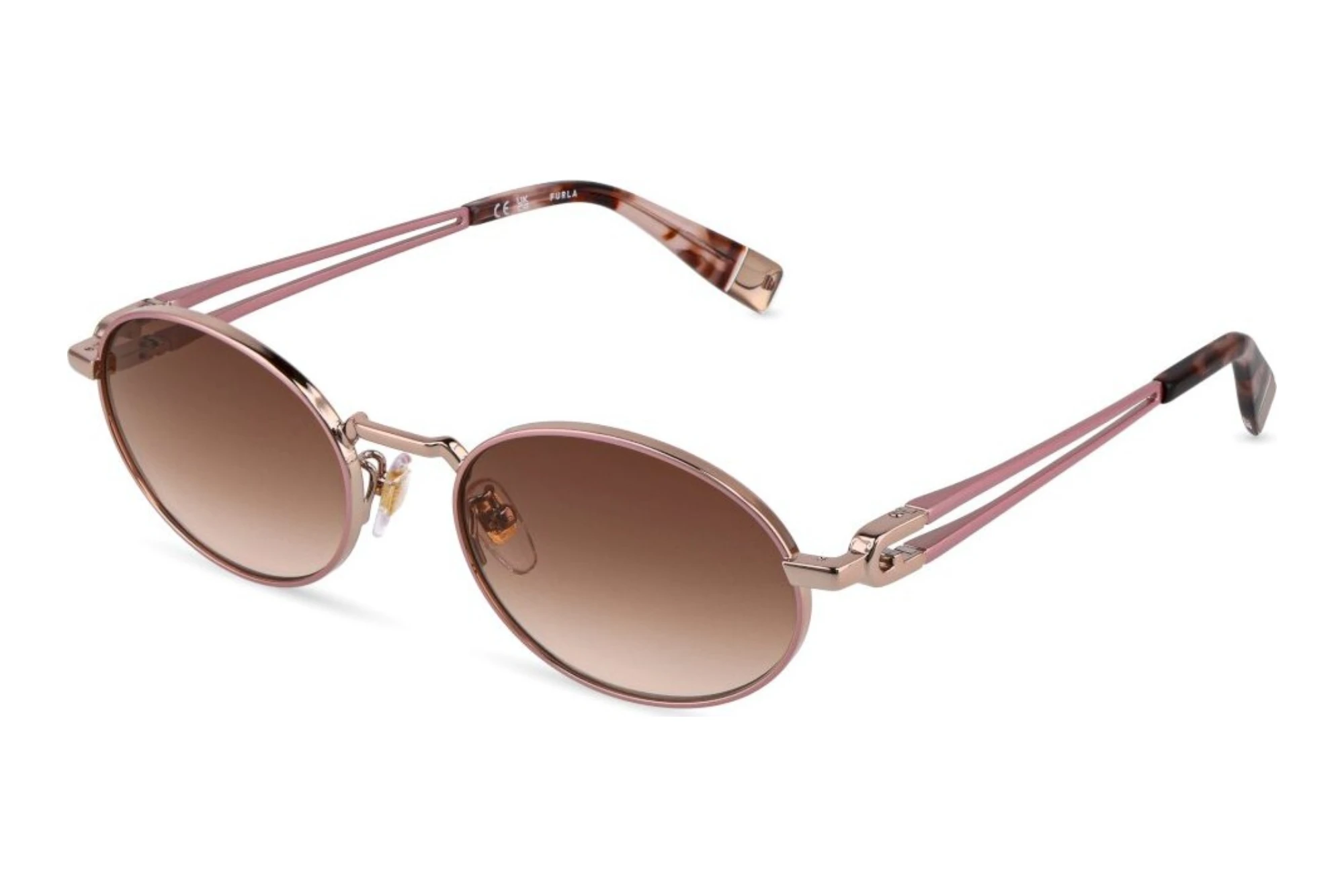 Furla SFUB30 0F38 BROWN GRADIENT PINKMINK W/COLOURED PARTS Furla SFUB30 0F38 BROWN GRADIENT PINKMINK W/COLOURED PARTS
