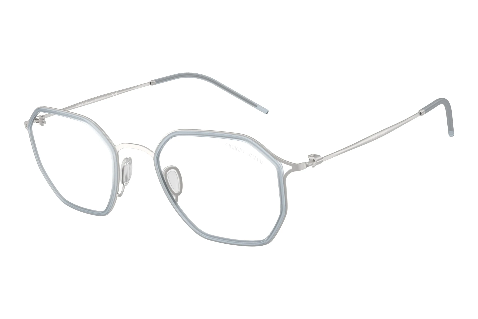Giorgio Armani AR6188 30451W ClearMatte Silver Giorgio Armani AR6188 30451W ClearMatte Silver