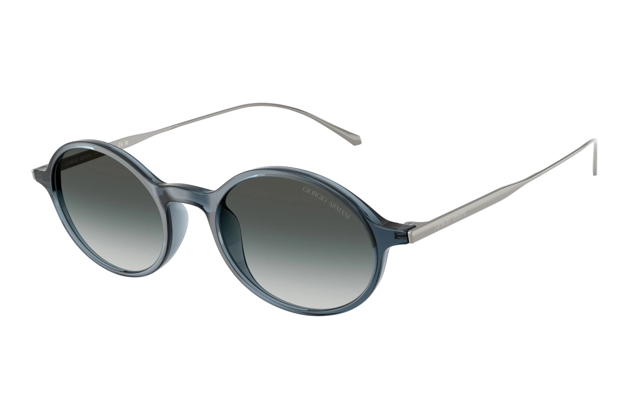 Giorgio Armani AR8263U 648572 Smoke Gradient GreenTransparent Blue Giorgio Armani AR8263U 648572 Smoke Gradient GreenTransparent Blue