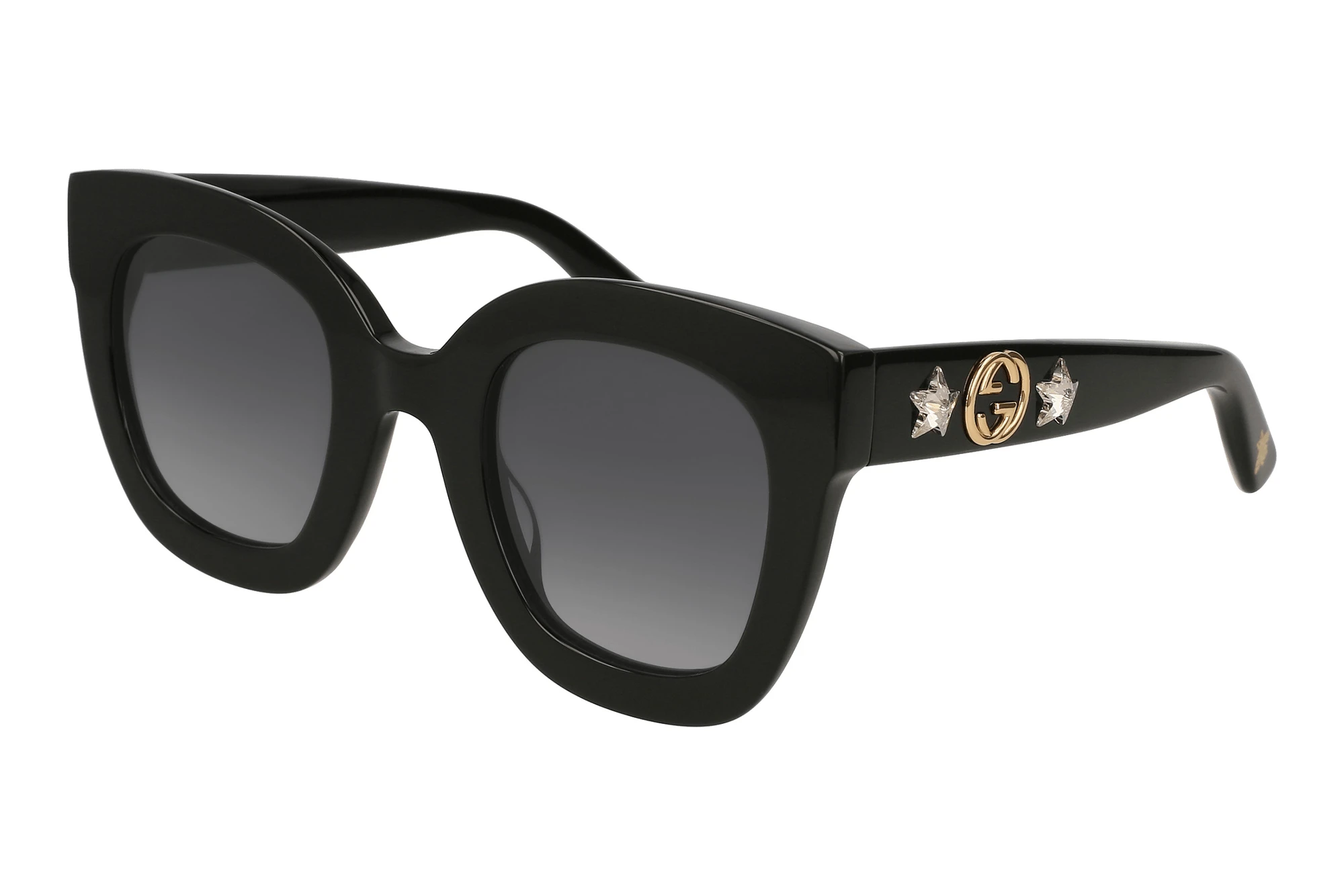 Gucci GG0208S 001 GreyBLACK Gucci GG0208S 001 GreyBLACK
