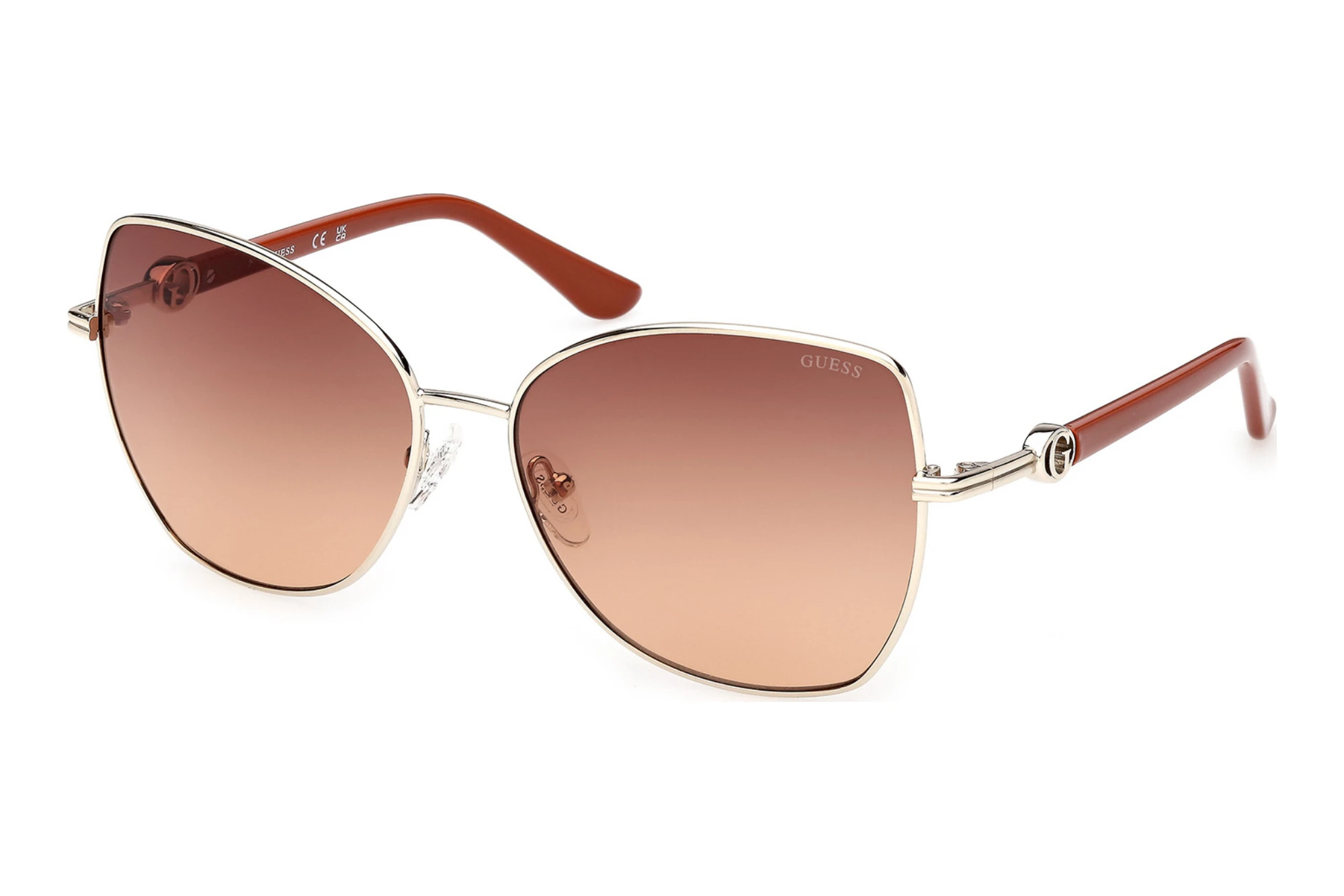 Guess GU00259 32F braun verlaufendGlänzend Blassgold Guess GU00259 32F braun verlaufendGlänzend Blassgold
