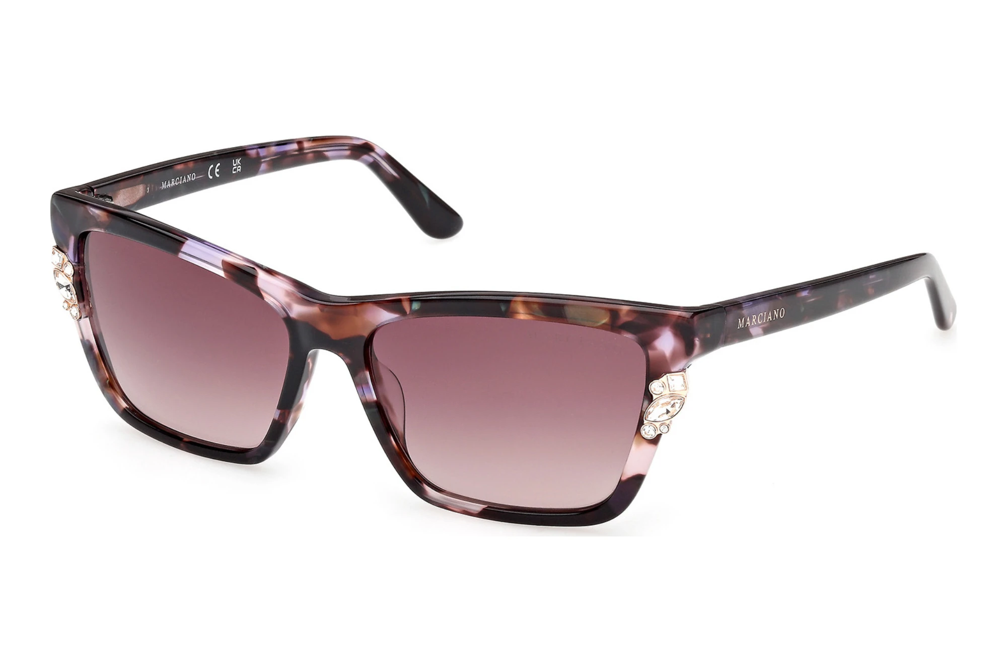 Guess by Marciano GM00030 83T bordeaux verlaufendViolett/Havanna Guess by Marciano GM00030 83T bordeaux verlaufendViolett/Havanna