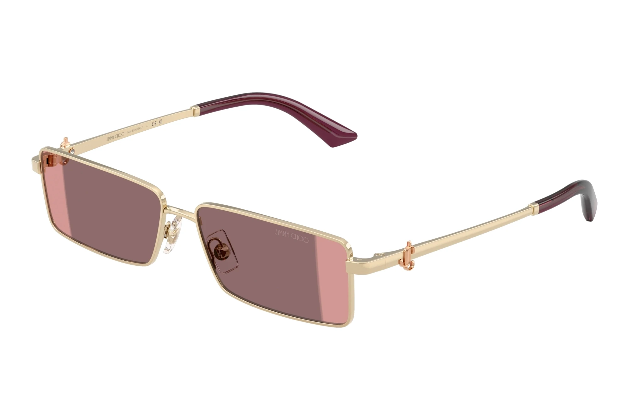 Jimmy Choo JC4029B 30065M Pink Gradient Sharp GreyPale Gold Jimmy Choo JC4029B 30065M Pink Gradient Sharp GreyPale Gold