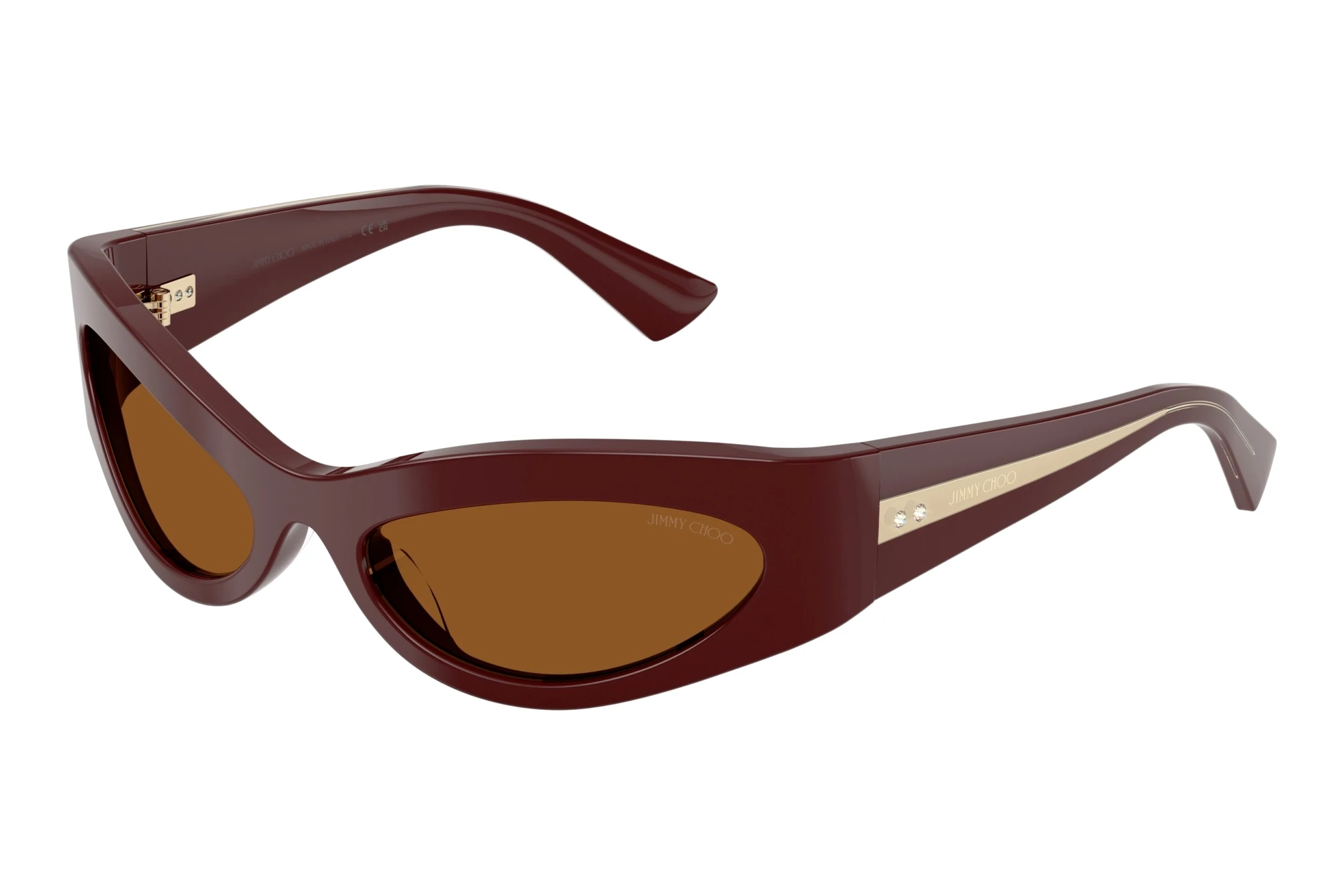 Jimmy Choo JC5069BU 505773 Dark BrownCranberry Jimmy Choo JC5069BU 505773 Dark BrownCranberry