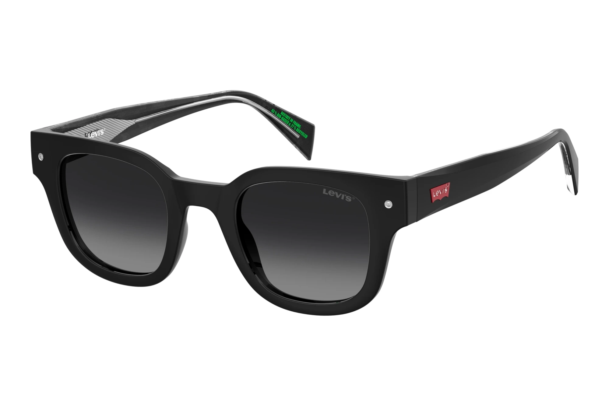 Levi's LV 5093/S 807/9O DARK GREY SHADEDBLACK Levi's LV 5093/S 807/9O DARK GREY SHADEDBLACK