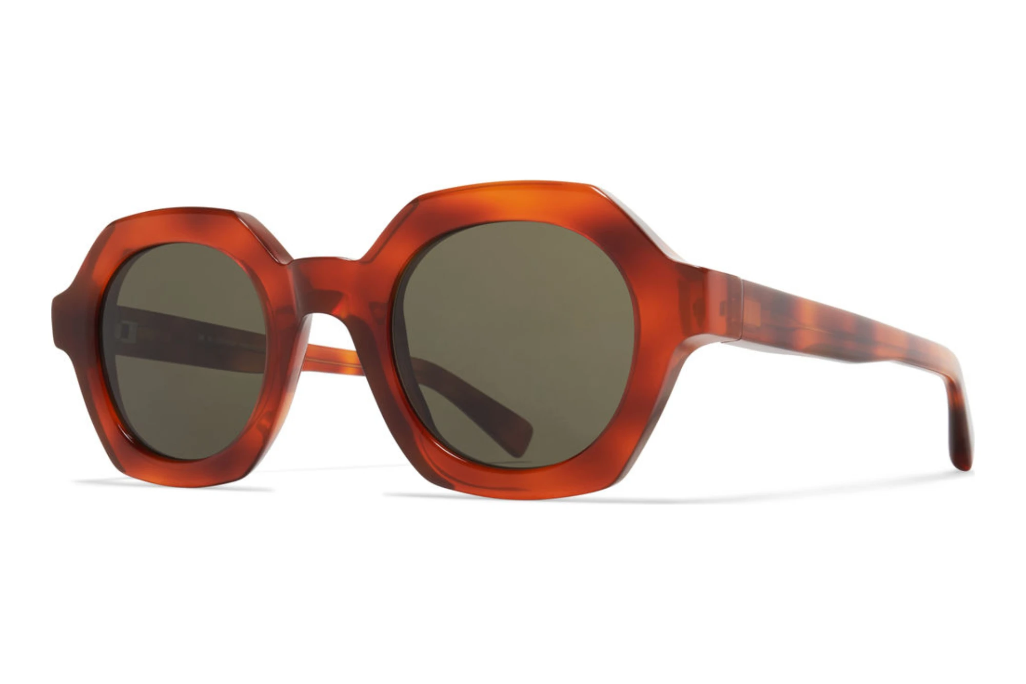 MYKITA TESHI SUN 620 Rawgreen SolidC214-Soft Havana/Shiny Silver MYKITA TESHI SUN 620 Rawgreen SolidC214-Soft Havana/Shiny Silver