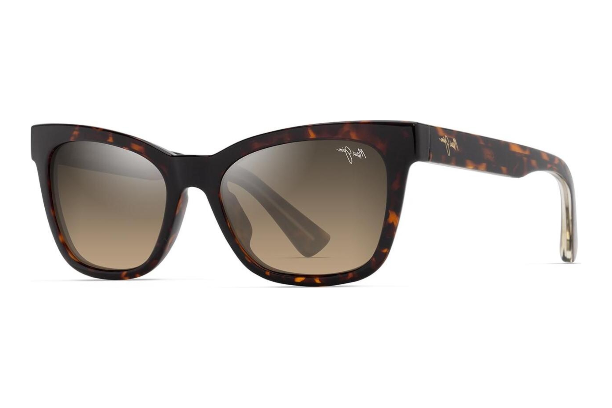 Maui Jim Hiwahiwa HS689-10 HCL® BronzeShiny Dark Havana Maui Jim Hiwahiwa HS689-10 HCL® BronzeShiny Dark Havana