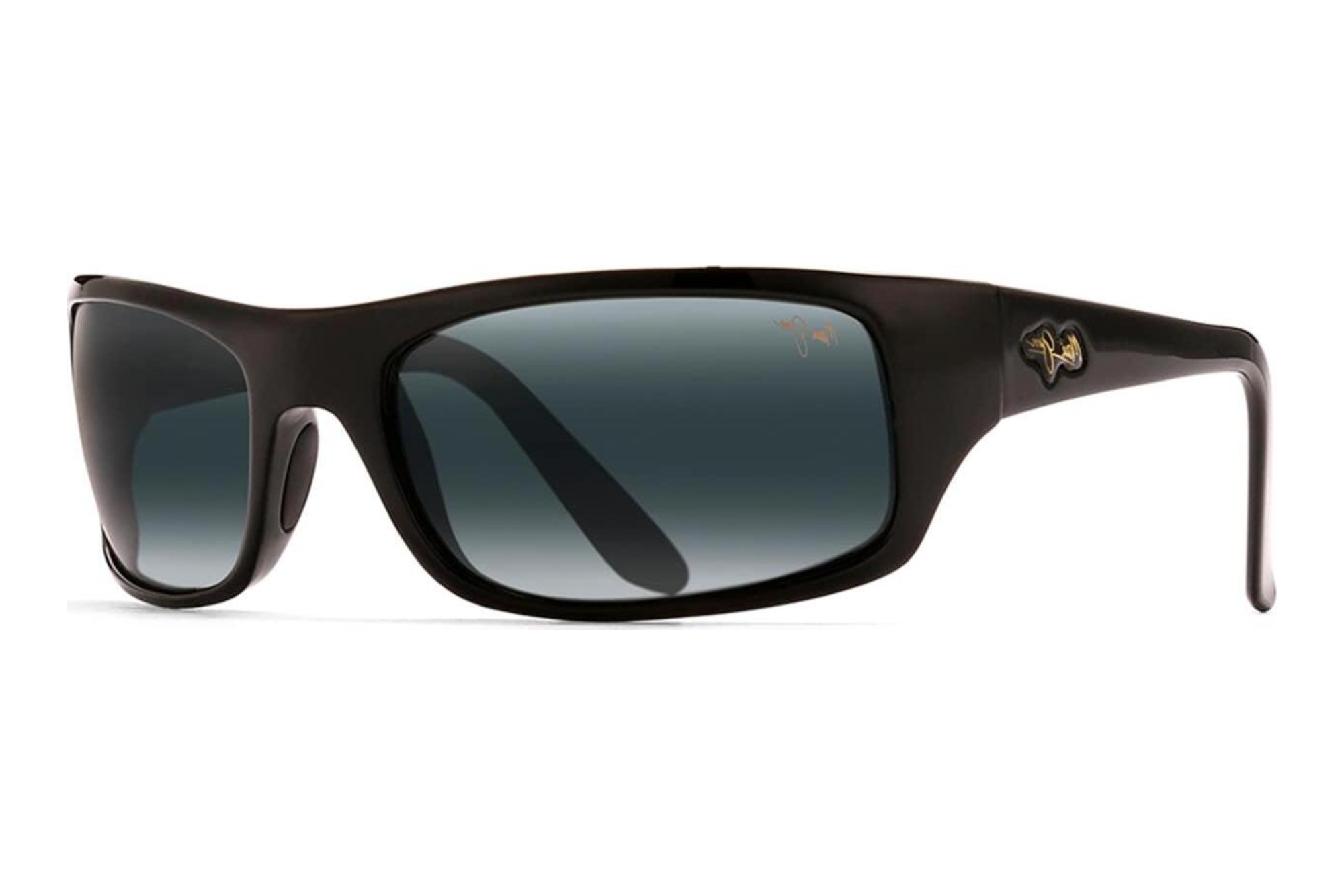 Maui Jim Peahi 202-02 Neutral GreyGloss Black Maui Jim Peahi 202-02 Neutral GreyGloss Black