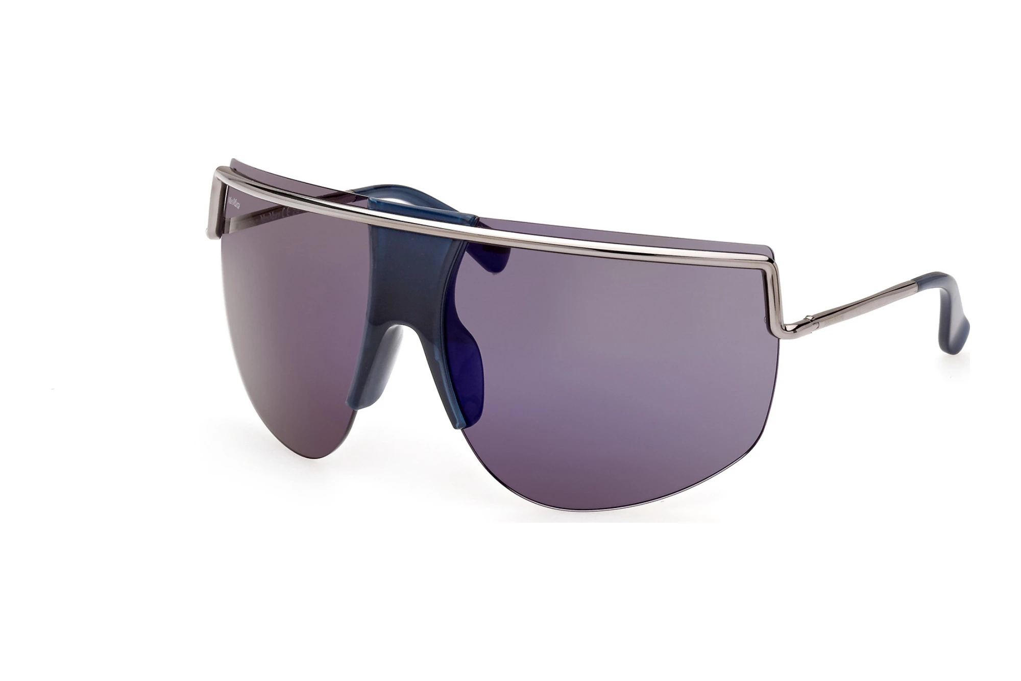 Max Mara MM0050 90X blau verspiegeltGlänzend Blau Max Mara MM0050 90X blau verspiegeltGlänzend Blau