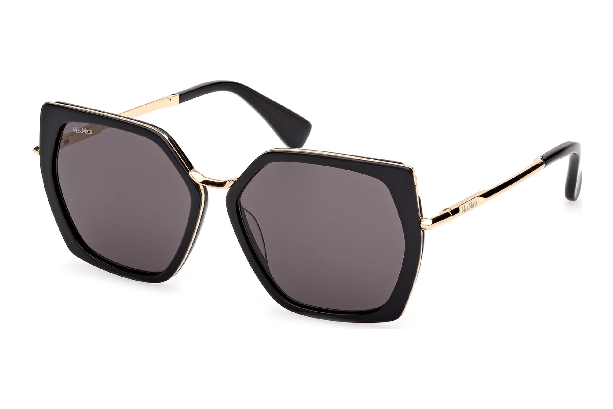 Max Mara MM0136 01A grauGlänzend Schwarz Max Mara MM0136 01A grauGlänzend Schwarz