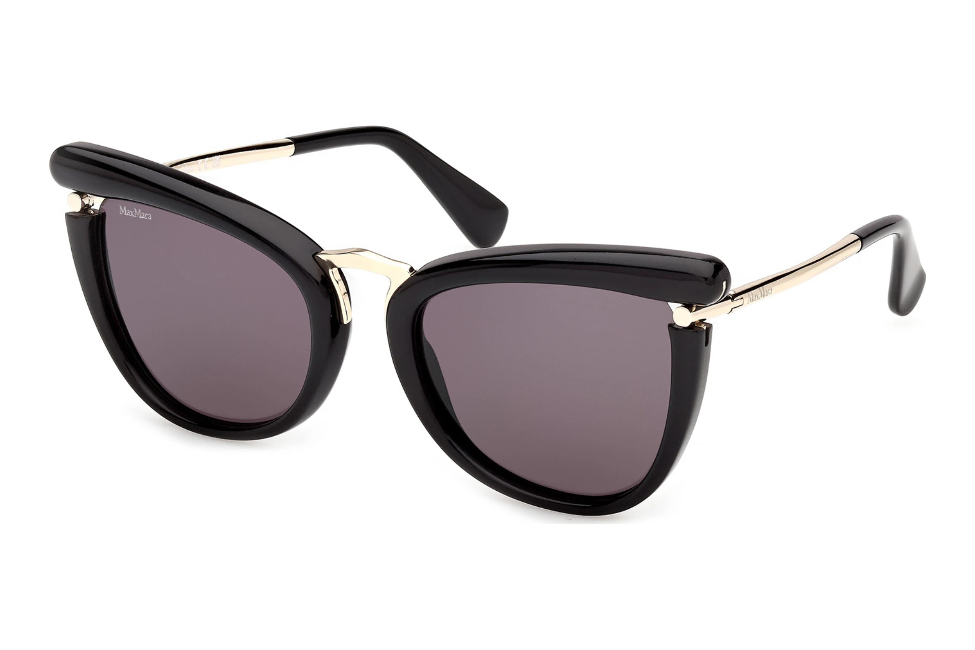 Max Mara MM0186 01A grauGlänzend Schwarz Max Mara MM0186 01A grauGlänzend Schwarz