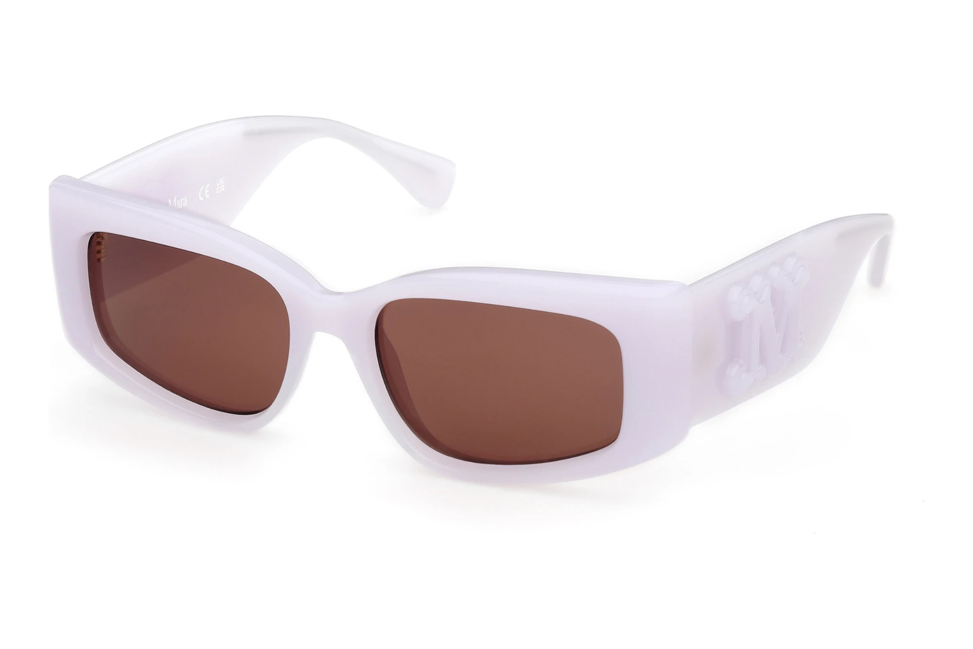 Max Mara MM0209 21E braunGlänzend Weiss Max Mara MM0209 21E braunGlänzend Weiss