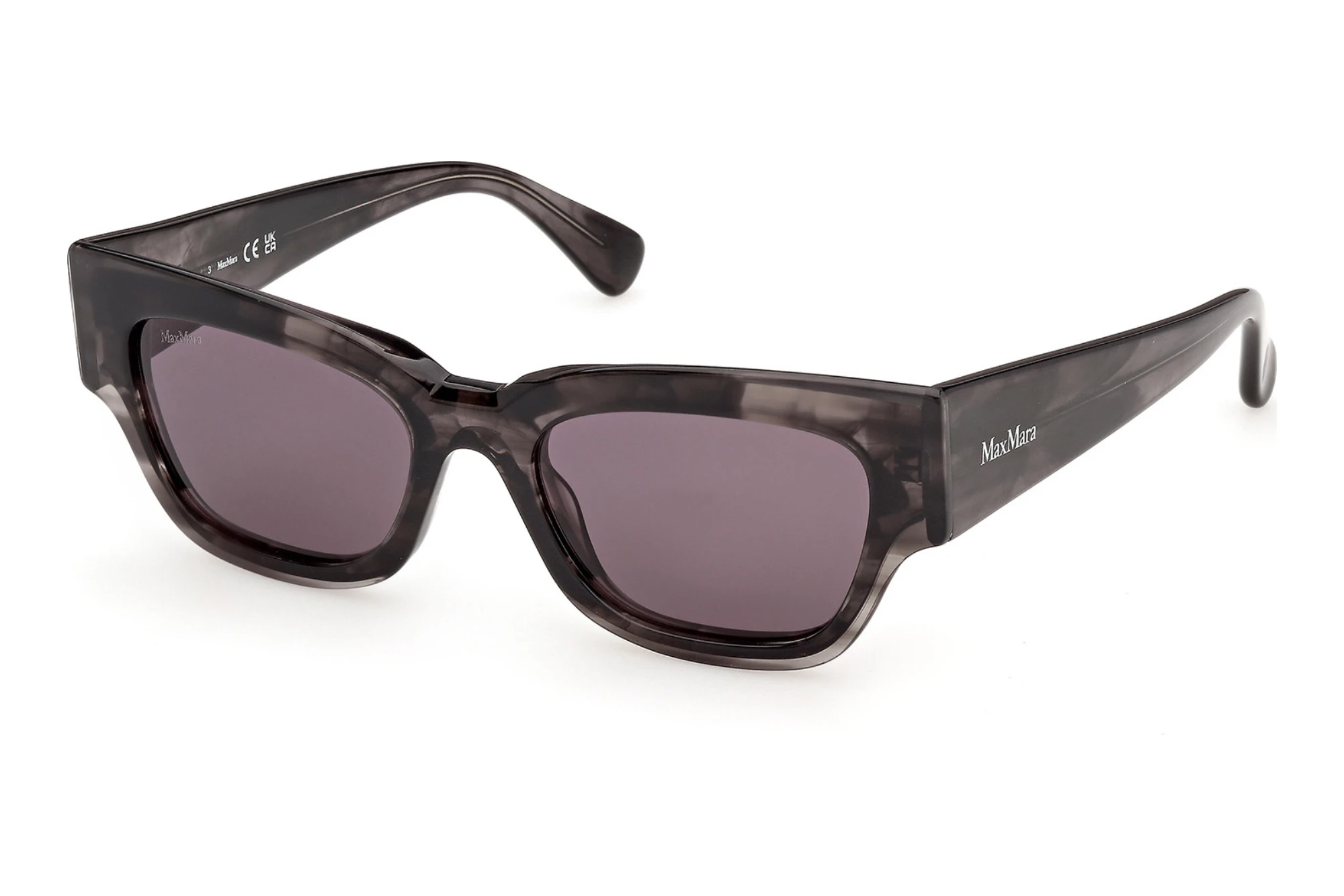 Max Mara MM0211 63A grauSchwarz Horn Max Mara MM0211 63A grauSchwarz Horn