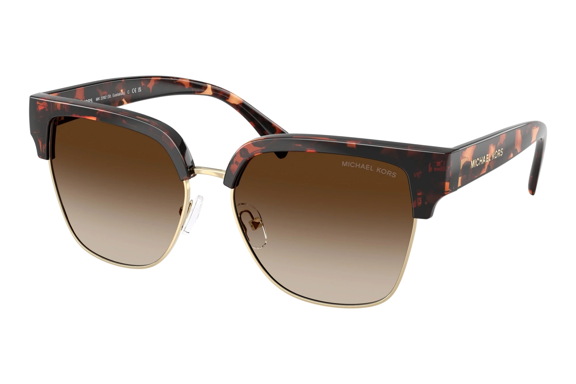 Michael Kors MK2262 300613 Smoke GradientDark Tortoise Michael Kors MK2262 300613 Smoke GradientDark Tortoise