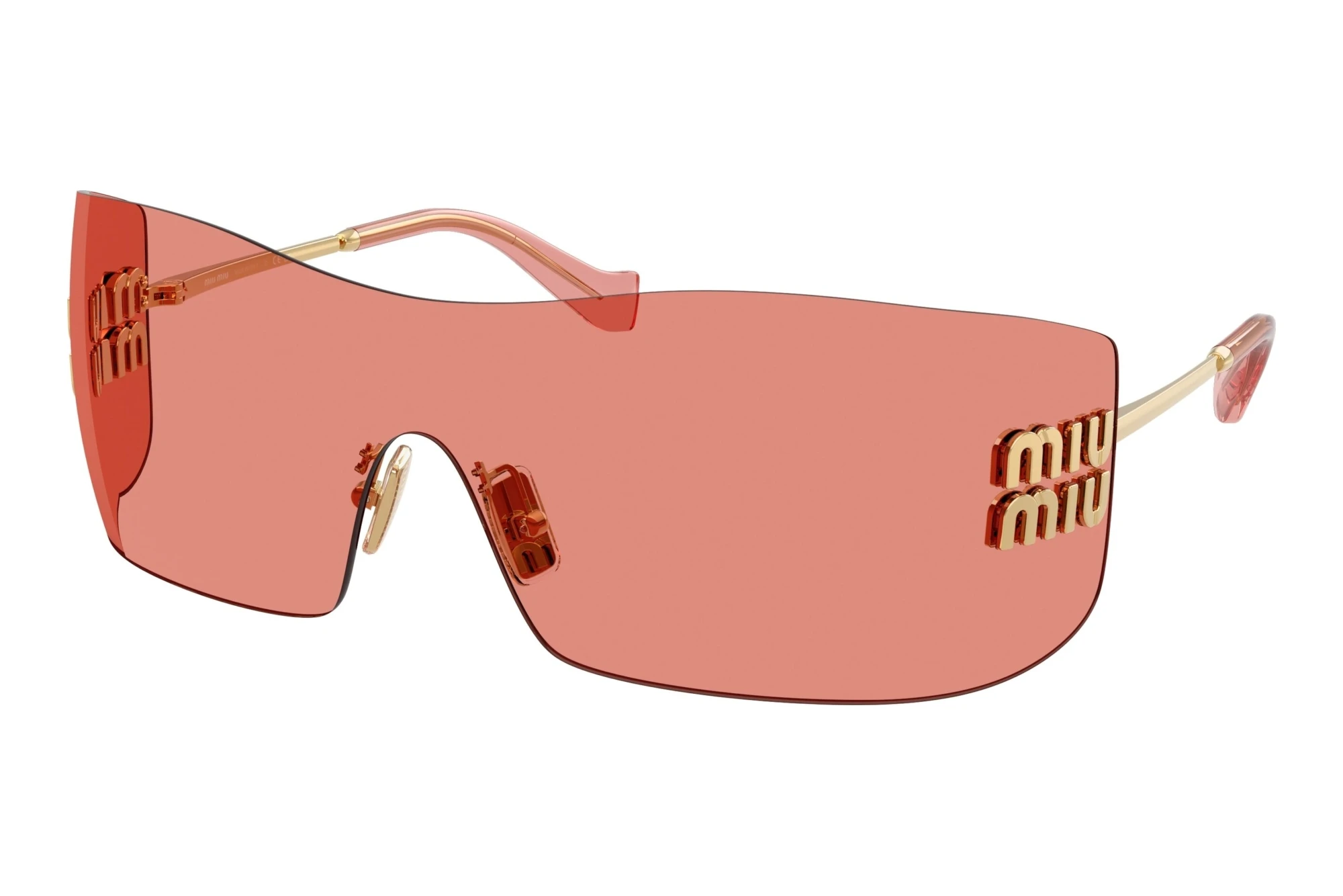 Miu Miu MU B53S 5AK20Y RedGold Miu Miu MU B53S 5AK20Y RedGold