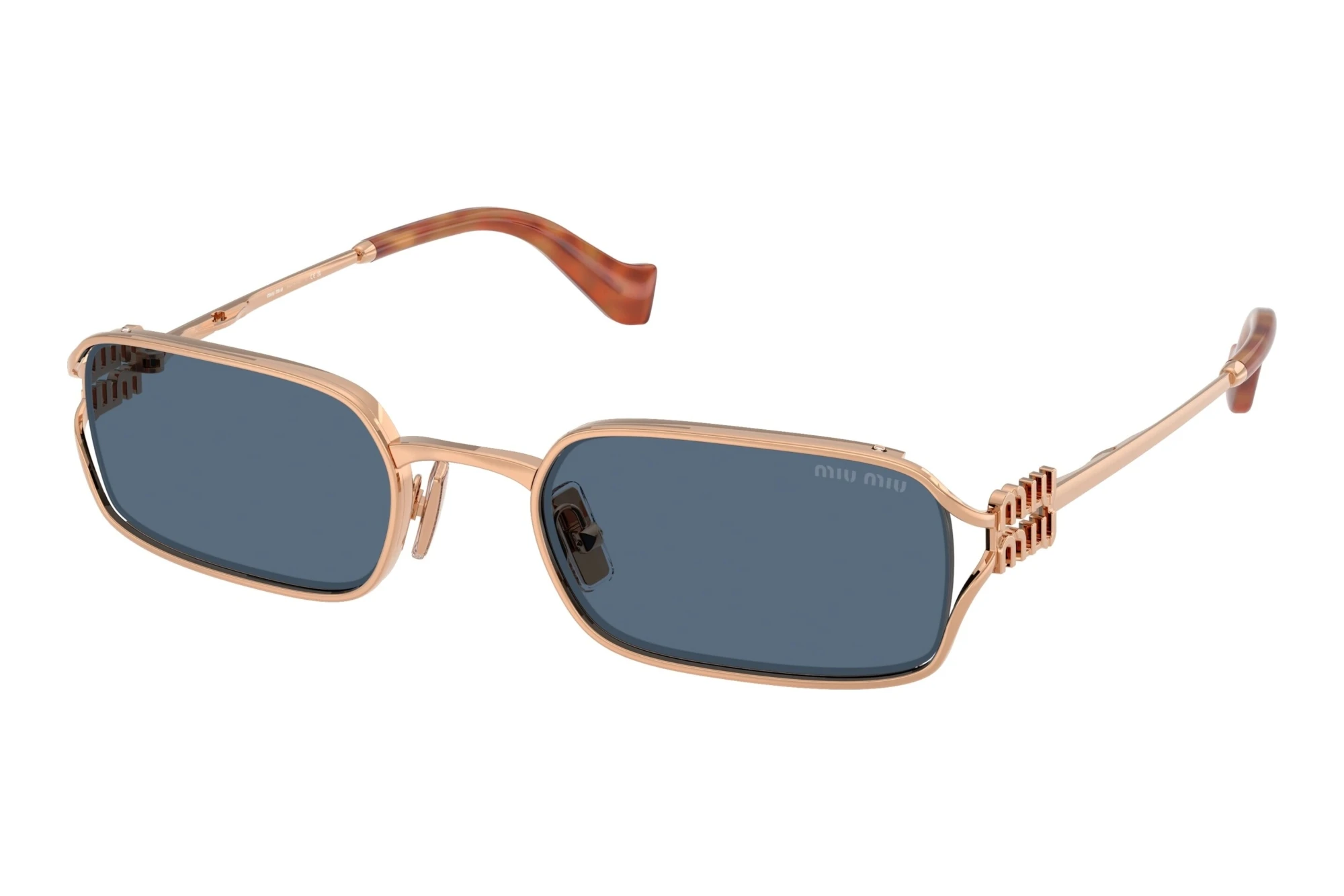 Miu Miu MU C50S ZVF80S Dark BlueRose Gold Miu Miu MU C50S ZVF80S Dark BlueRose Gold