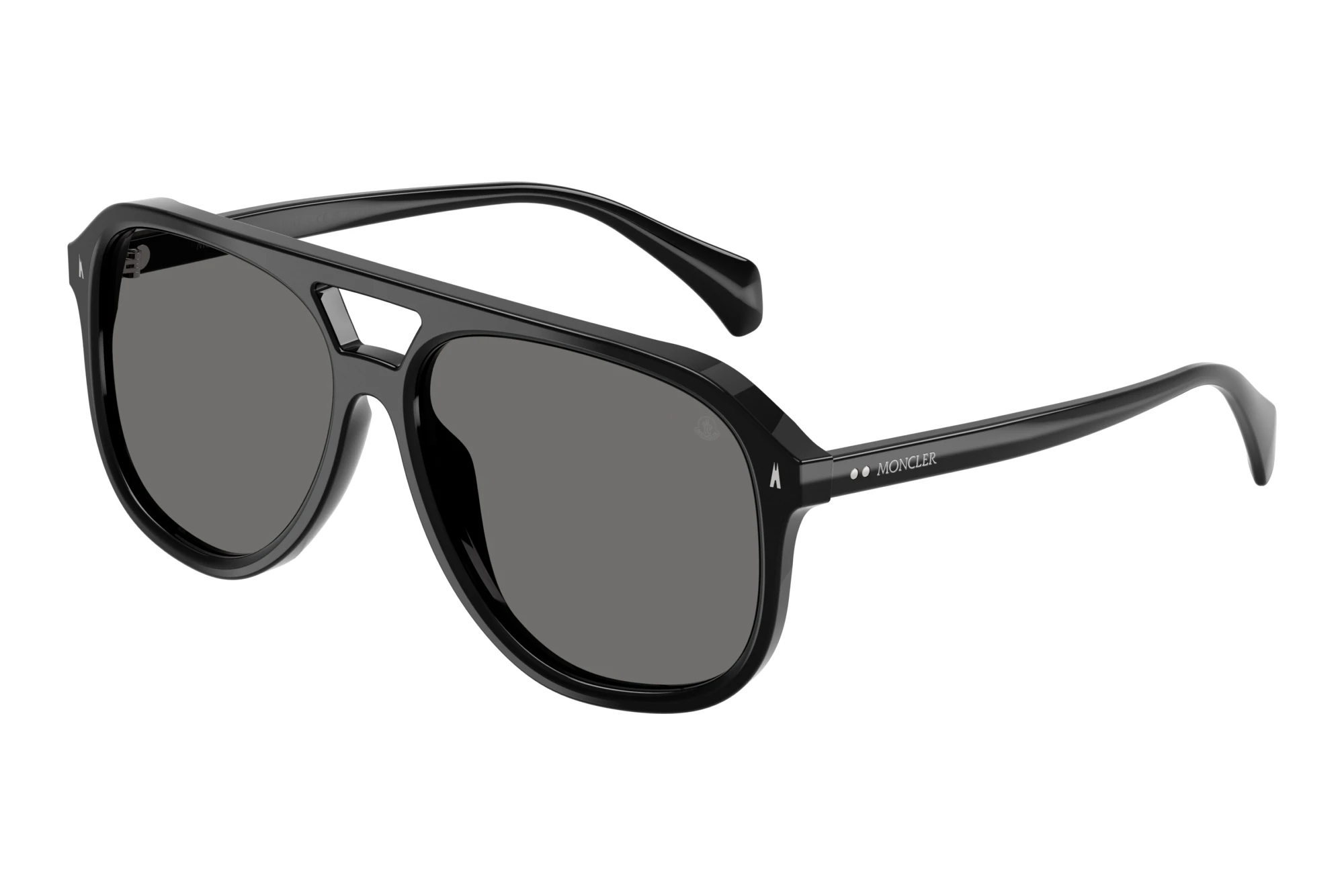 Moncler ME6028 300181 Polarized Dark GreyShiny Black Moncler ME6028 300181 Polarized Dark GreyShiny Black