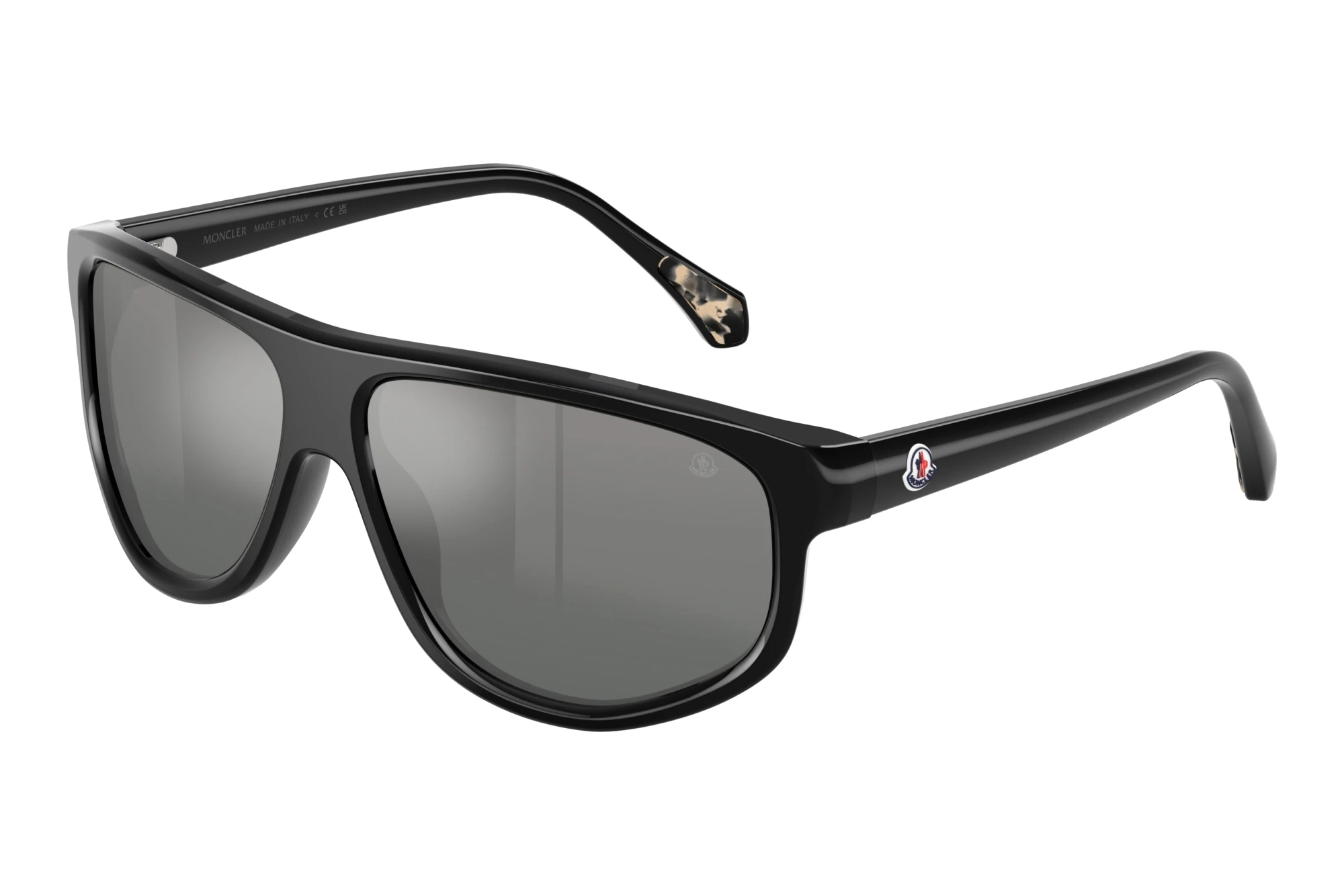 Moncler ME6033U 300188 Grey Mirror Silver GradientShiny Black Moncler ME6033U 300188 Grey Mirror Silver GradientShiny Black