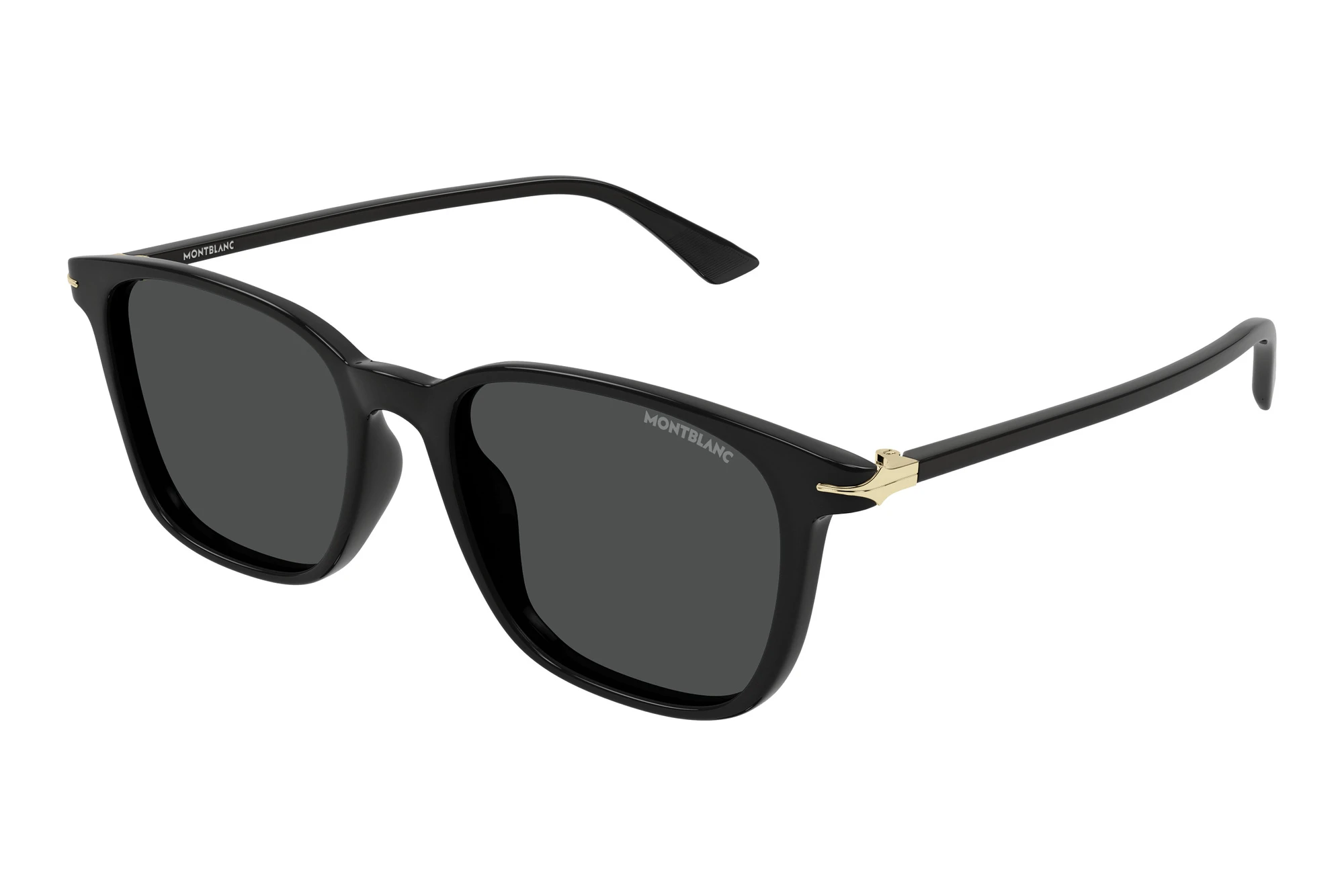 Mont Blanc MB0338S 001 BLACK Mont Blanc MB0338S 001 BLACK