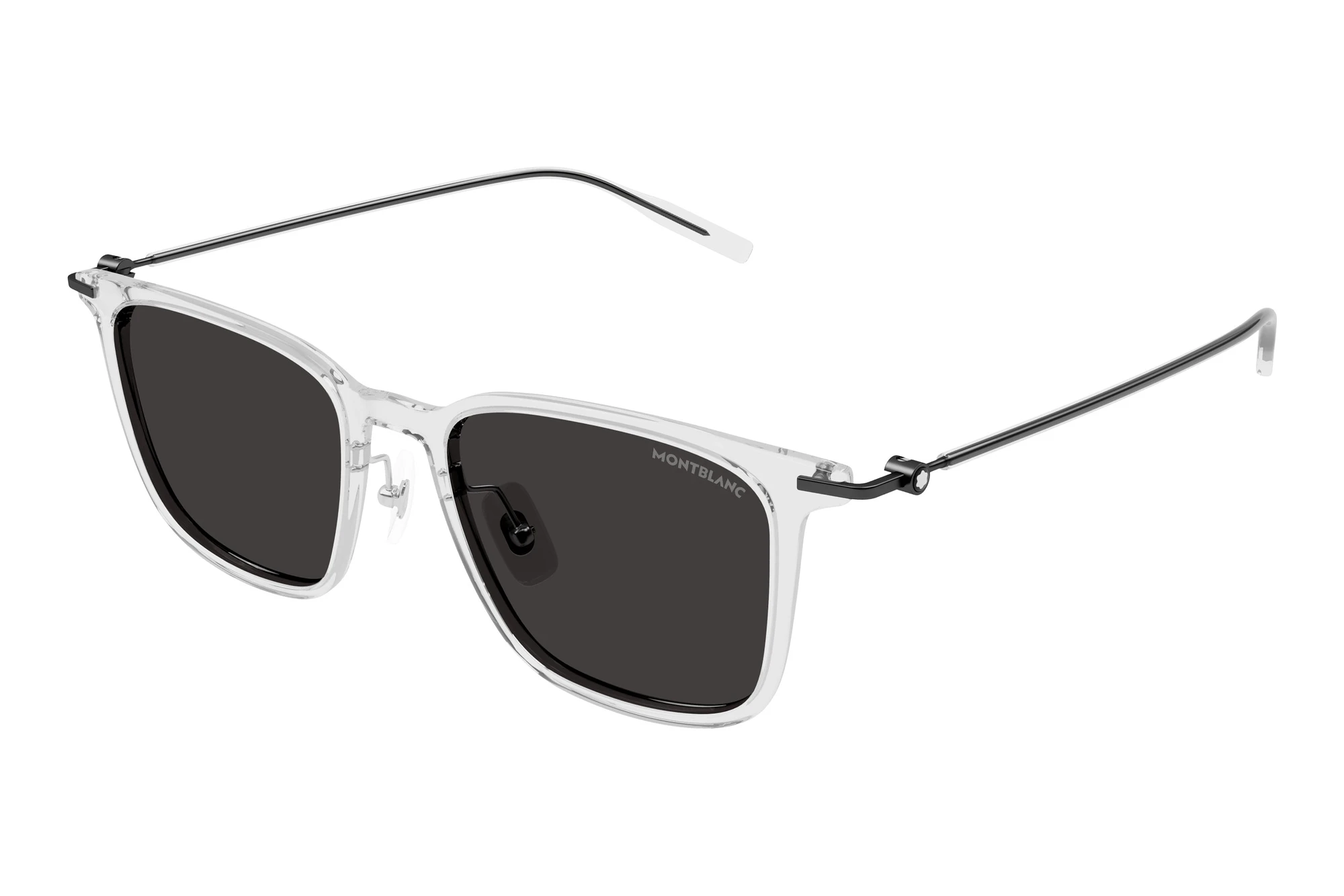 Mont Blanc MB0354S 003 CRYSTAL Mont Blanc MB0354S 003 CRYSTAL