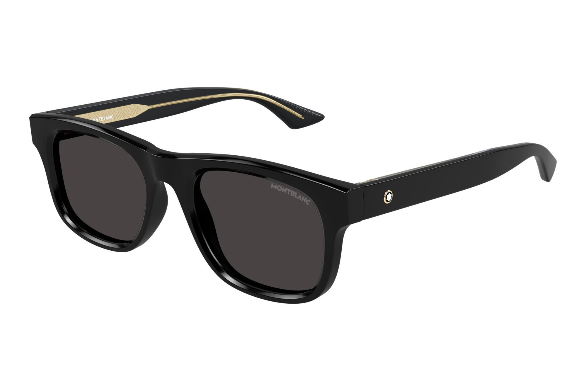 Mont Blanc MB0421S 001 BLACK Mont Blanc MB0421S 001 BLACK