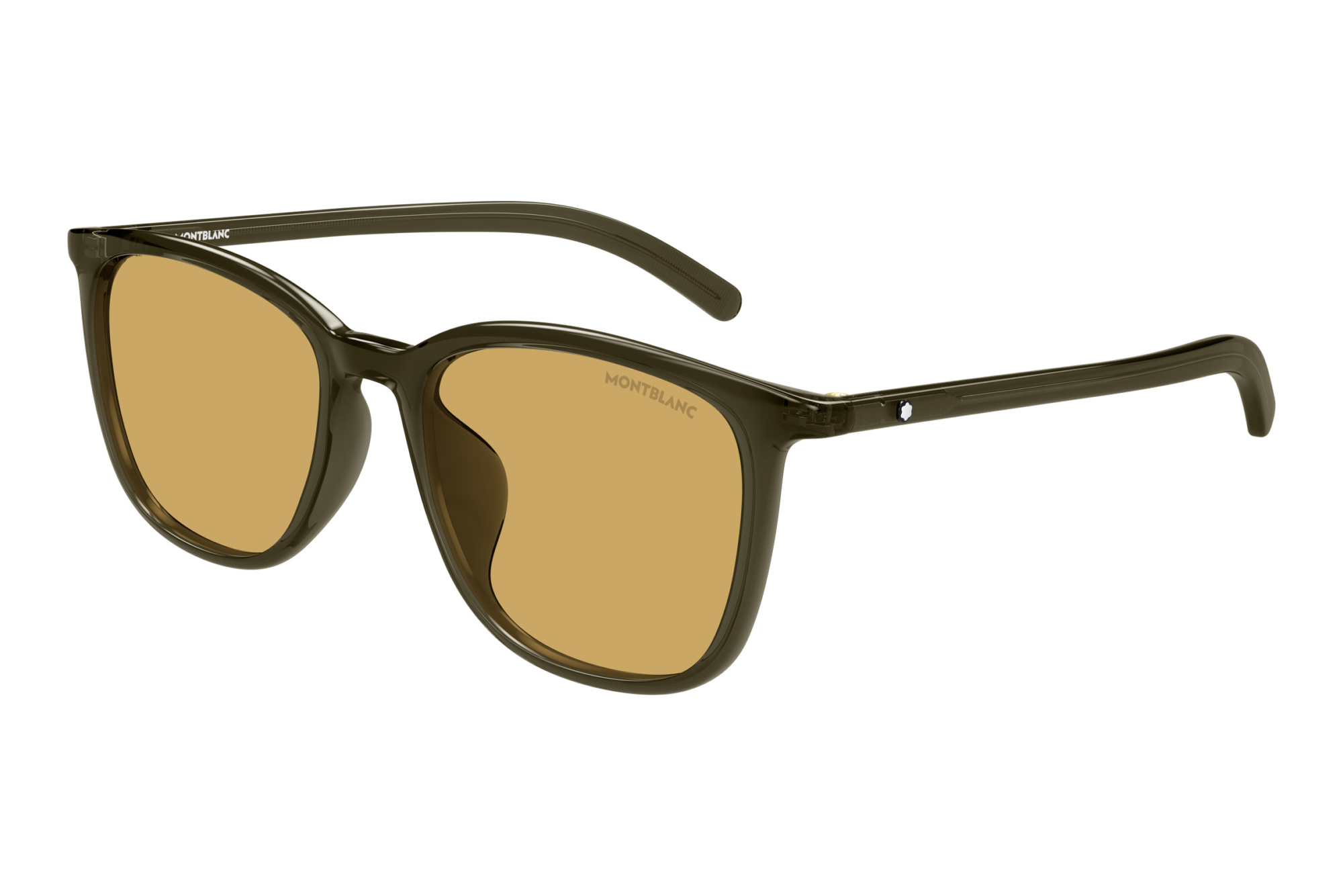 Mont Blanc MB0487SA 004 GREEN Mont Blanc MB0487SA 004 GREEN