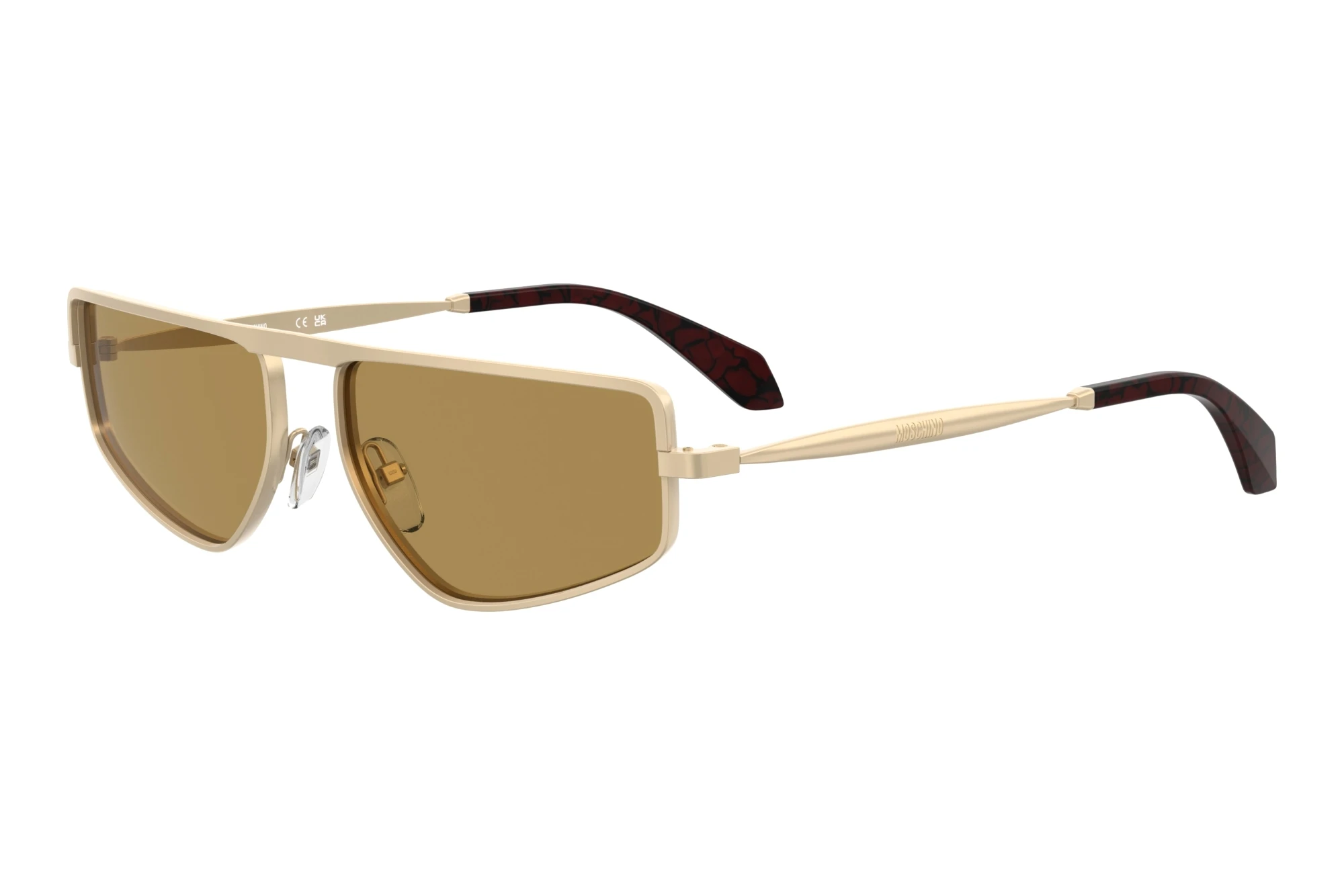 Moschino MOS209/S AOZ/70 BROWNMATTE GOLD Moschino MOS209/S AOZ/70 BROWNMATTE GOLD