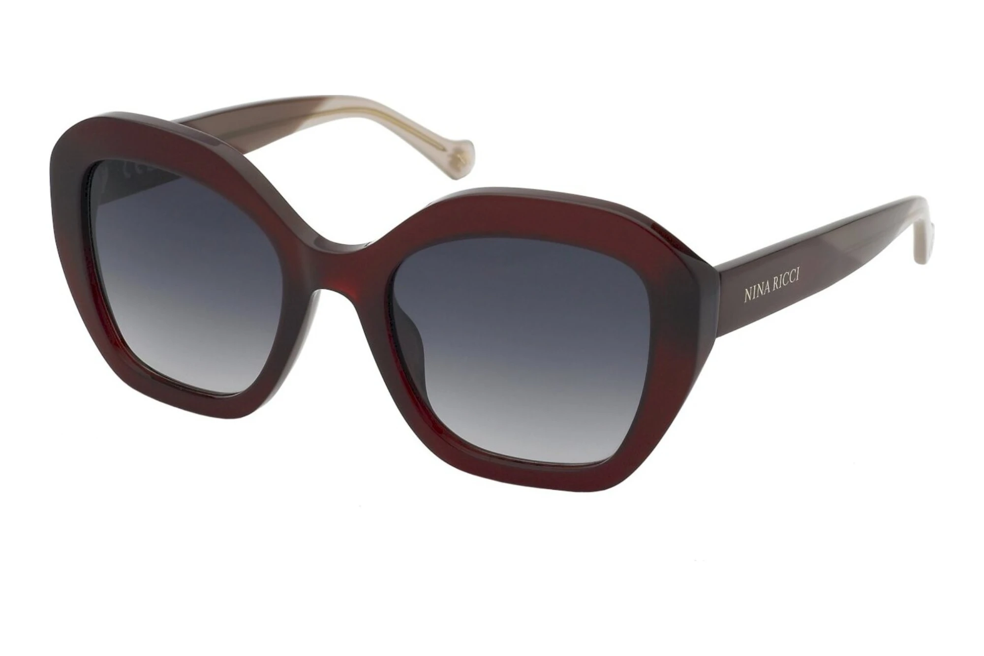 Nina Ricci SNR355 09Y9 BLUE GRADIENT BLUESHINY OPAL RED Nina Ricci SNR355 09Y9 BLUE GRADIENT BLUESHINY OPAL RED