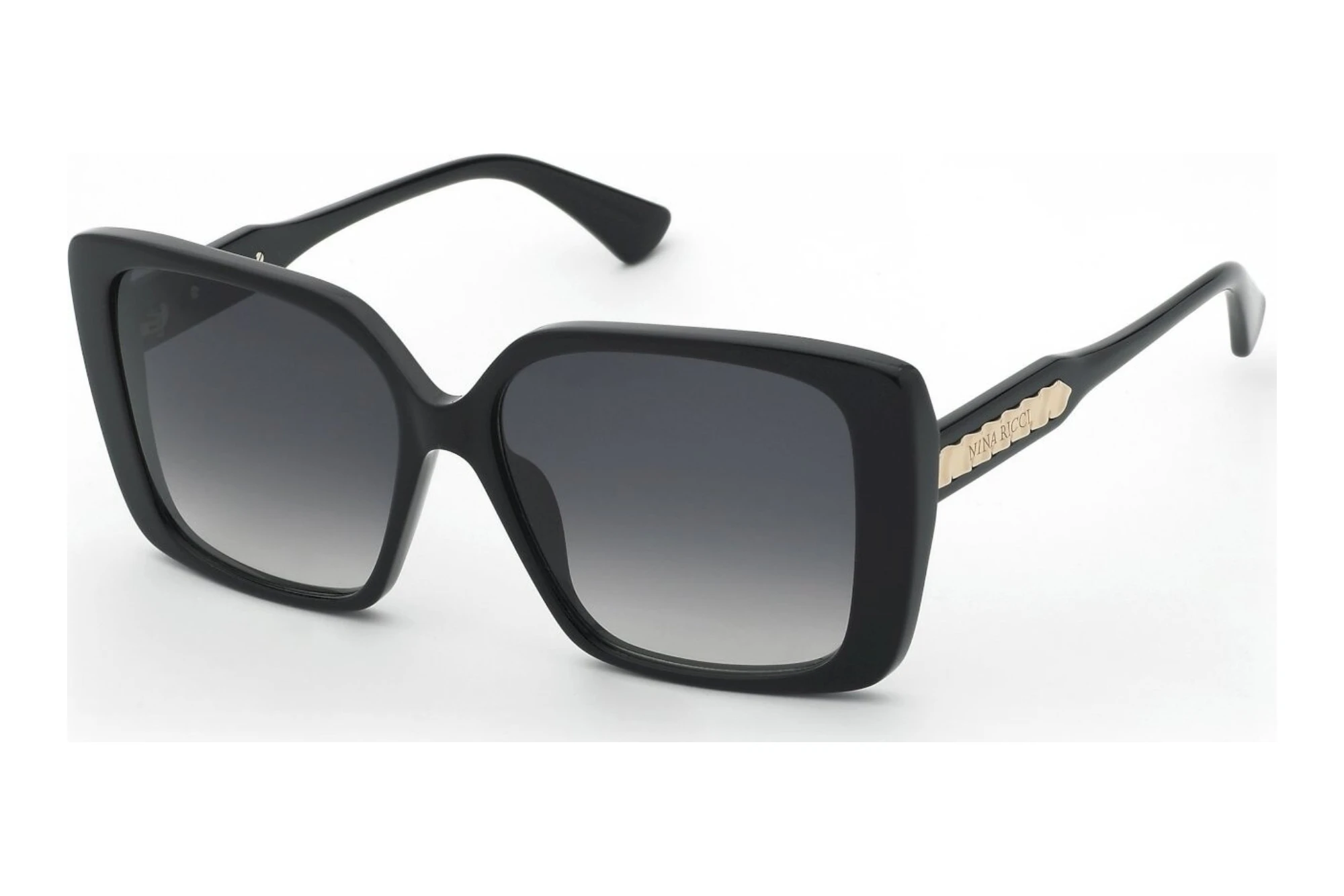 Nina Ricci SNR462 0700 SMOKE GRADIENTSHINY BLACK Nina Ricci SNR462 0700 SMOKE GRADIENTSHINY BLACK