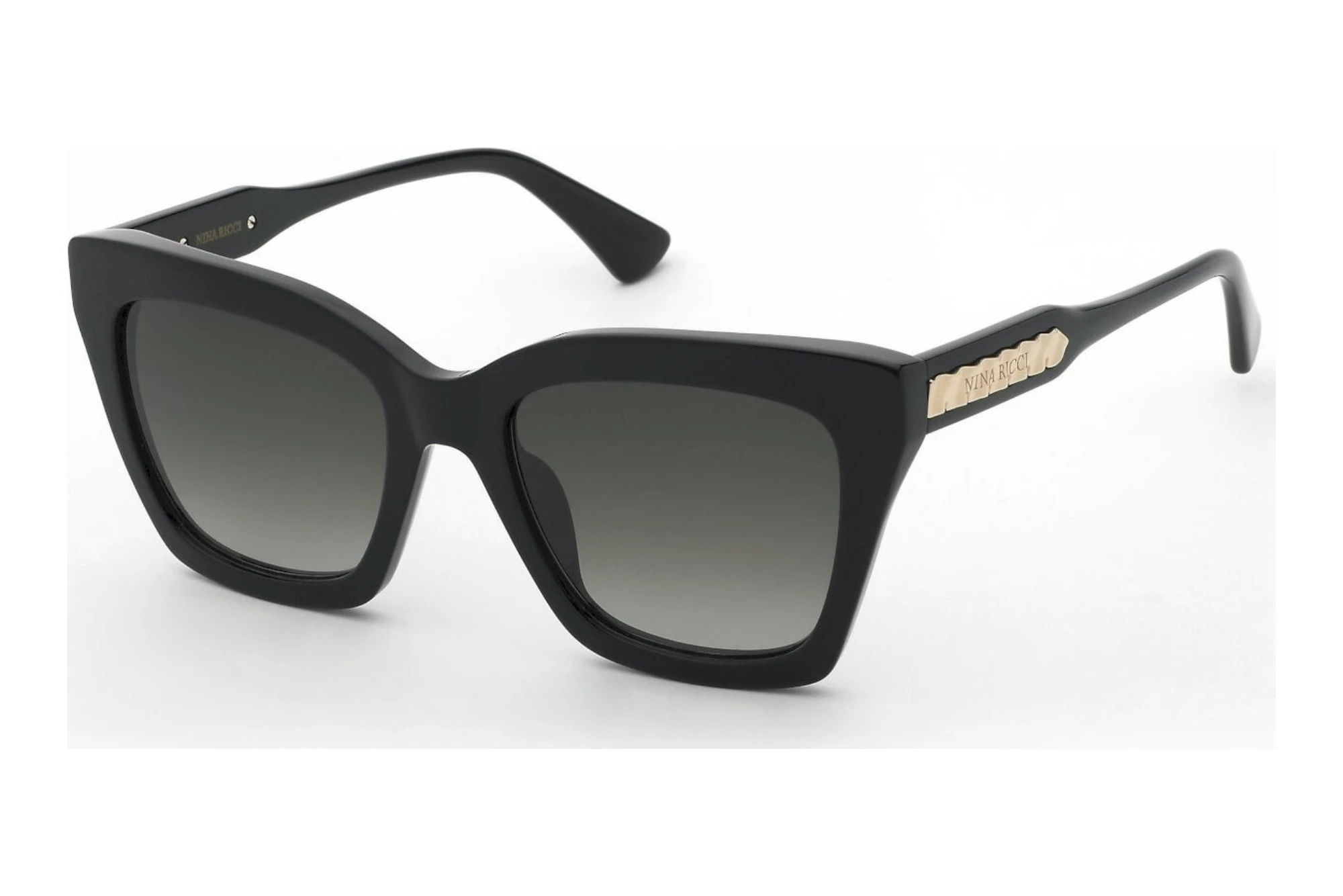 Nina Ricci SNR463 0700 SMOKE GRADIENT SMOKESHINY BLACK Nina Ricci SNR463 0700 SMOKE GRADIENT SMOKESHINY BLACK