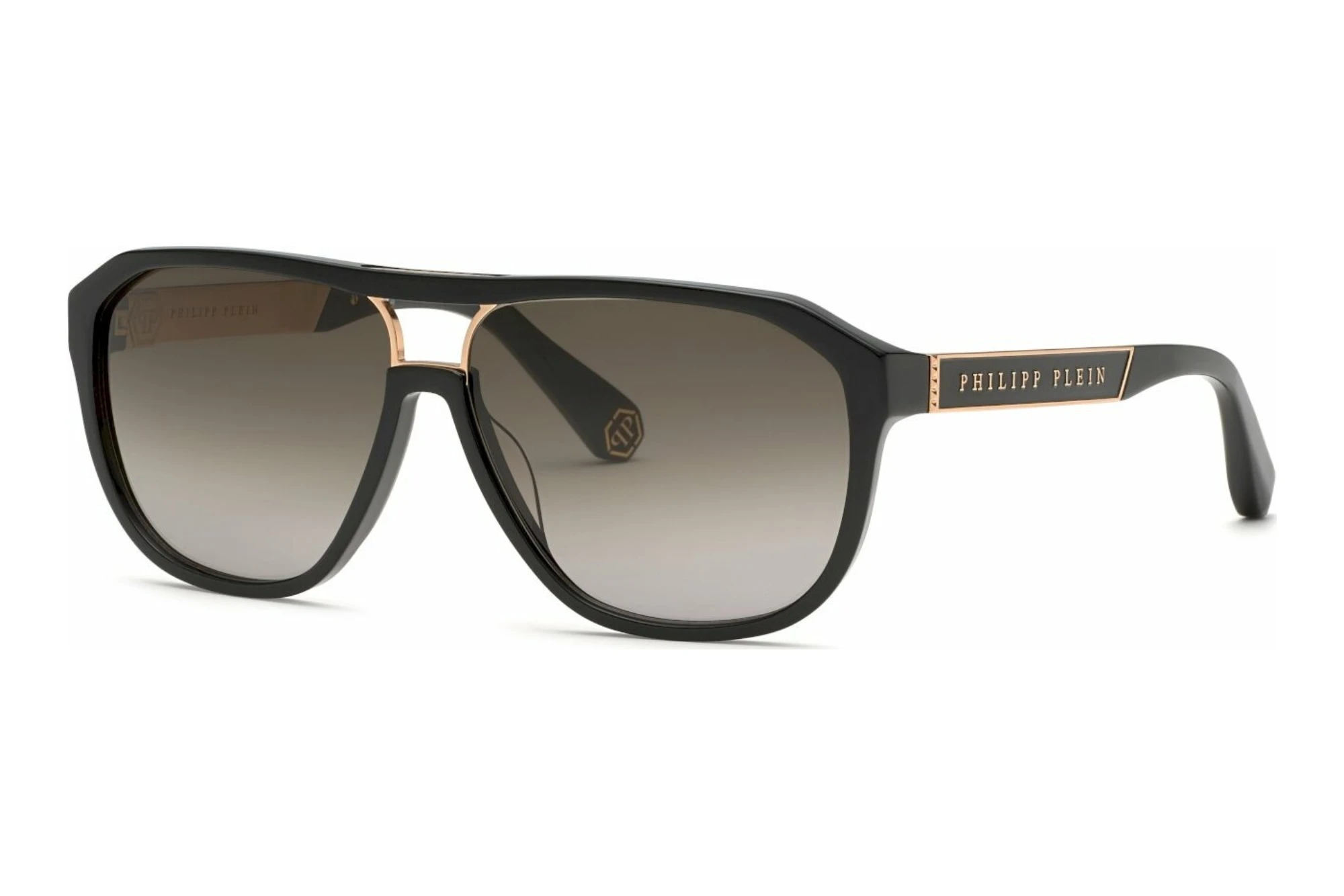 Philipp Plein SPP118M 0700 SMOKE GRADIENT SMOKESHINY BLACK Philipp Plein SPP118M 0700 SMOKE GRADIENT SMOKESHINY BLACK
