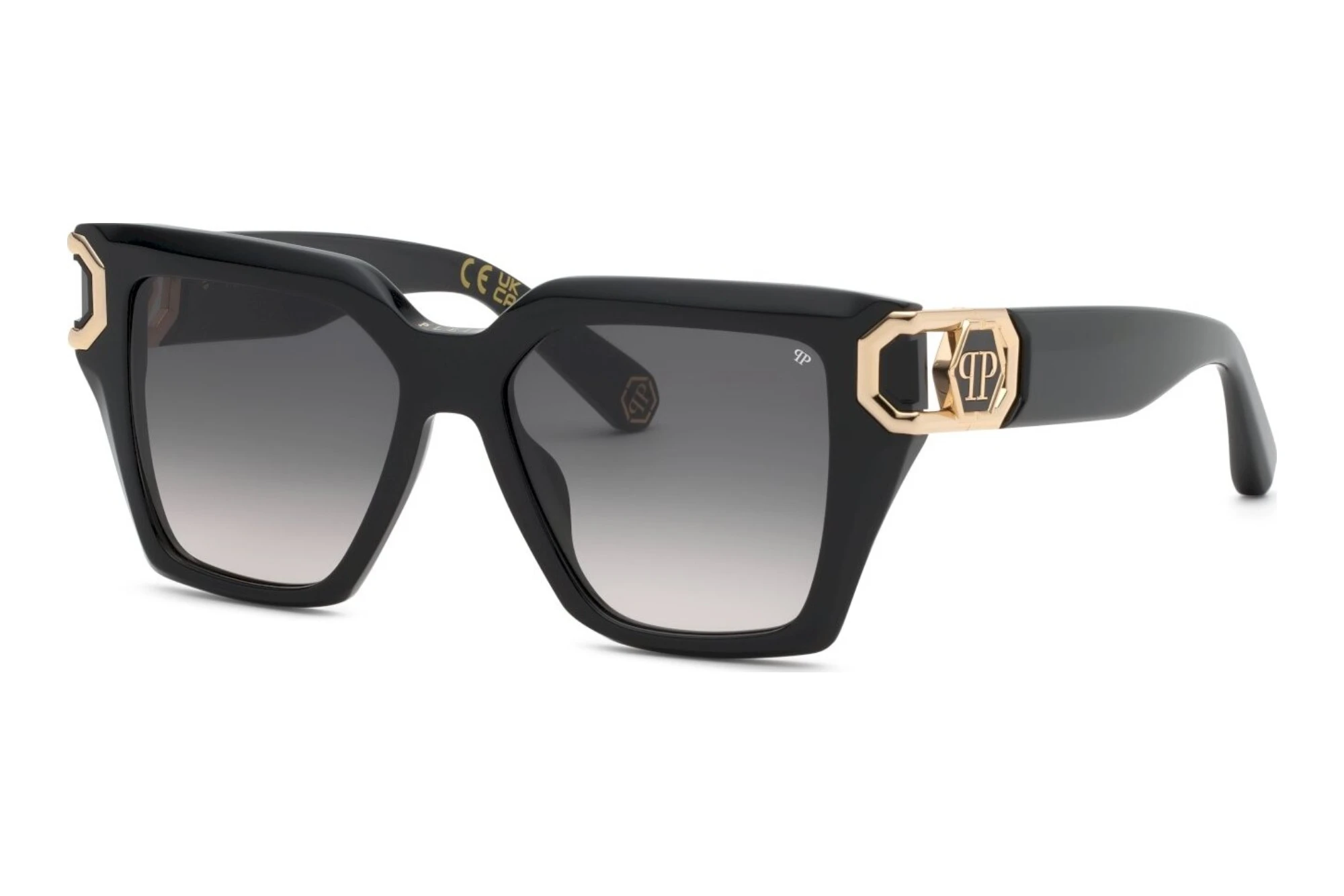 Philipp Plein SPP213M 0700 SMOKE GRADIENTSHINY BLACK Philipp Plein SPP213M 0700 SMOKE GRADIENTSHINY BLACK