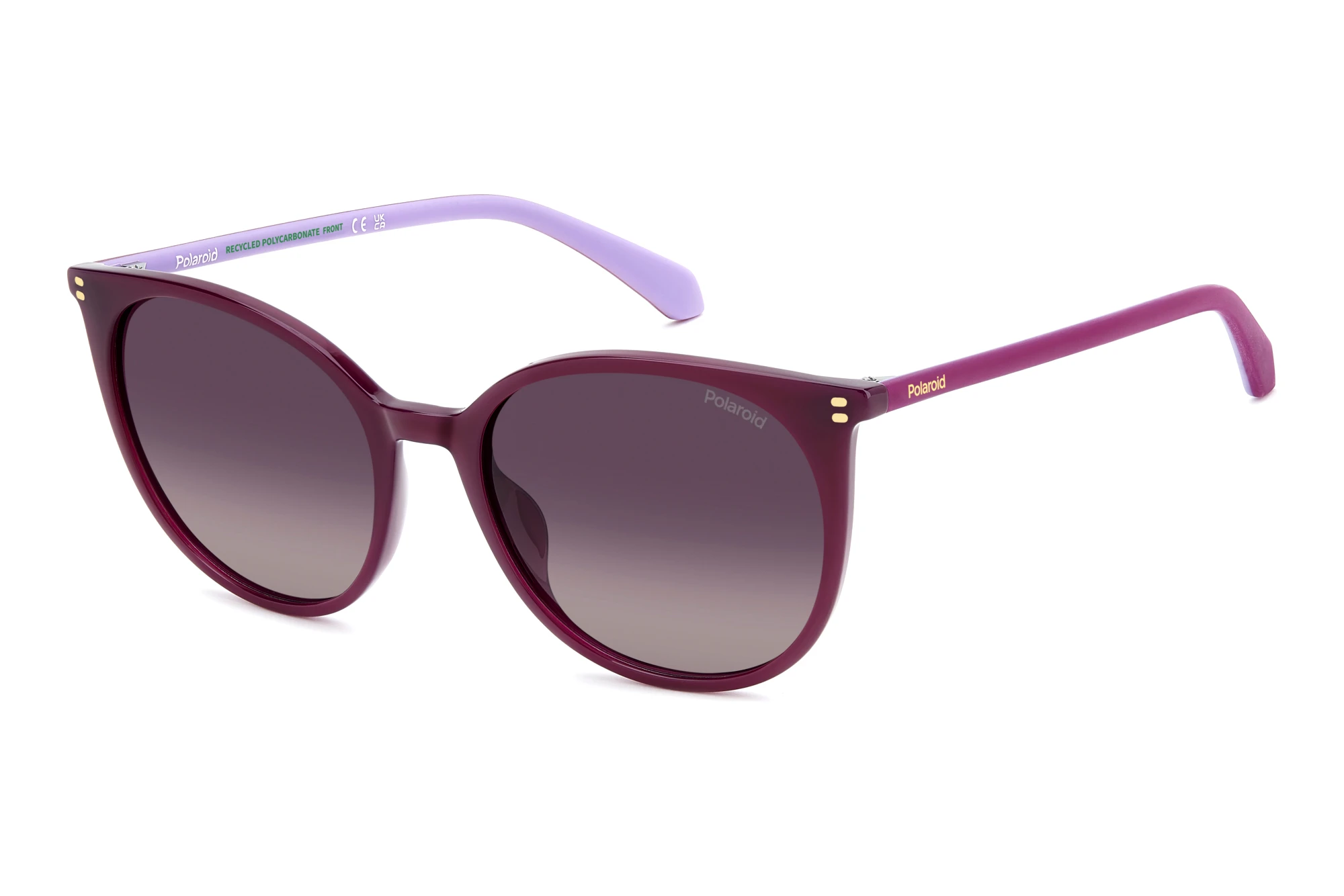 Polaroid PLD 4208/S/X 0T7/JR BURGUNDY SHADED POLARIZEDPLUM Polaroid PLD 4208/S/X 0T7/JR BURGUNDY SHADED POLARIZEDPLUM