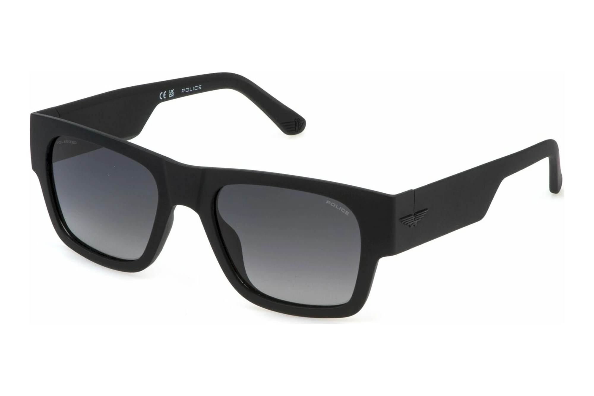 Police SPLP23 U28P SMOKE GRADIENTMATT BLACK Police SPLP23 U28P SMOKE GRADIENTMATT BLACK