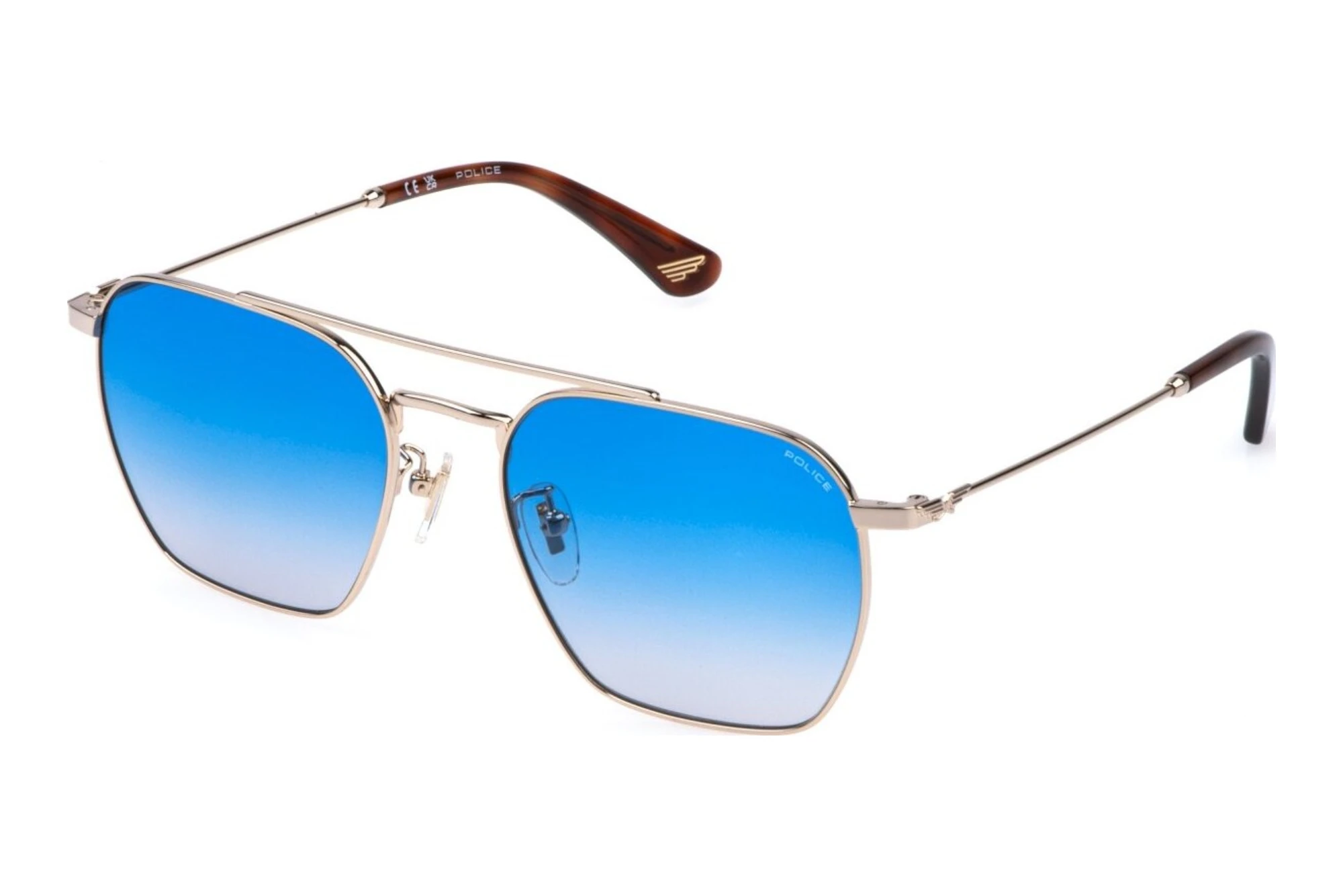 Police SPLR72 0300 BLUE GRADIENT SMOKESHINY ROSE GOLD Police SPLR72 0300 BLUE GRADIENT SMOKESHINY ROSE GOLD