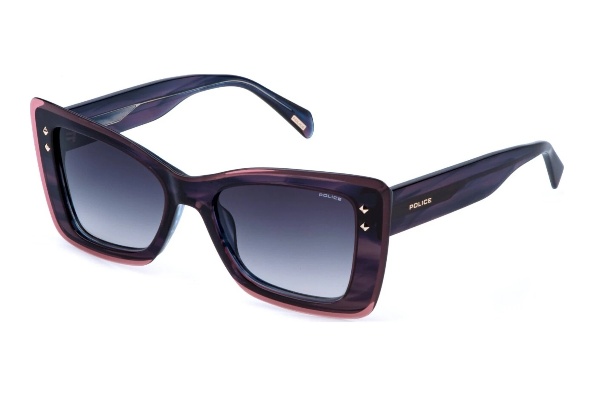 Police SPLR97 09YE SMOKE GRADIENT SMOKESHINY BLUE TOP/VIOLET Police SPLR97 09YE SMOKE GRADIENT SMOKESHINY BLUE TOP/VIOLET