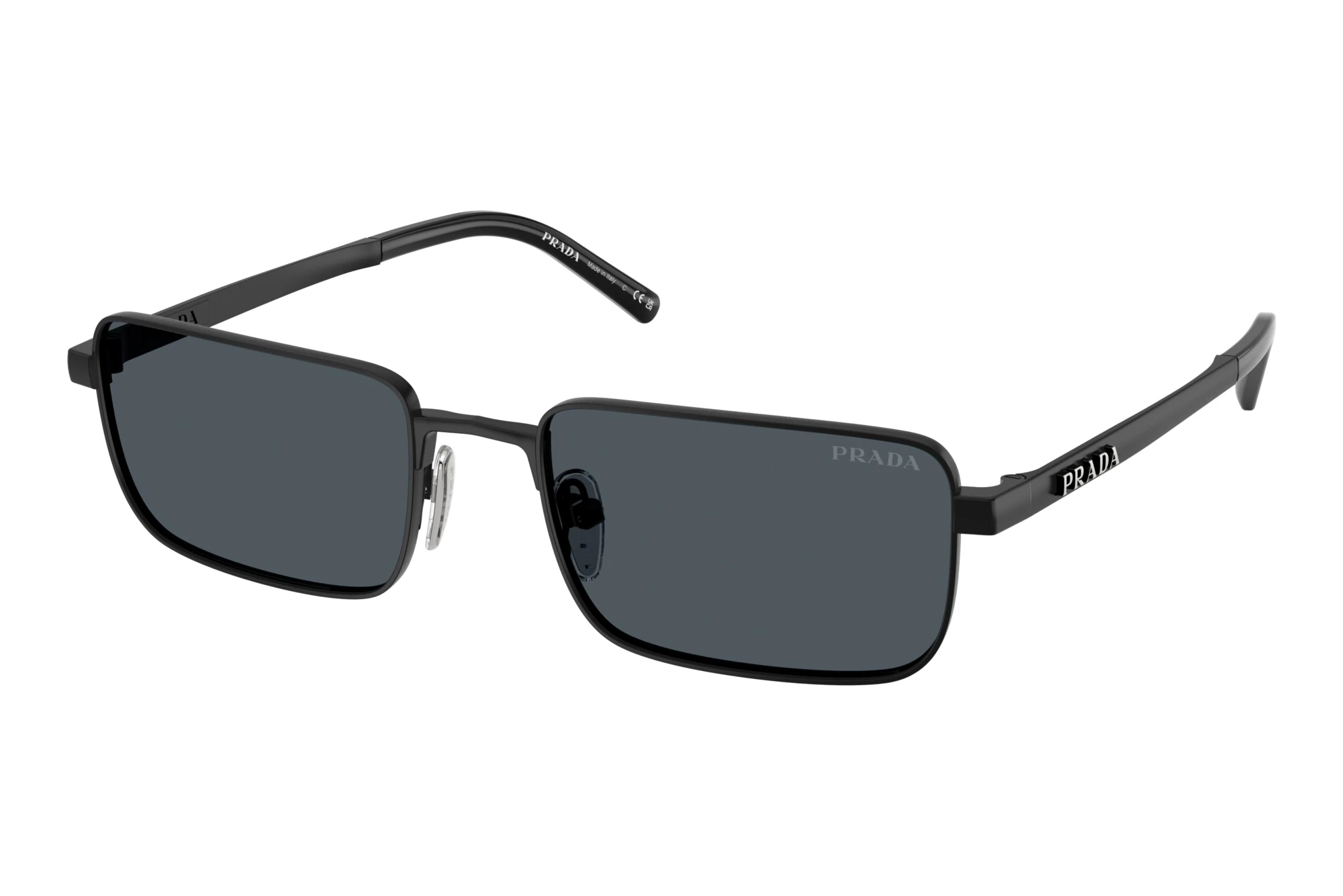 Prada PR D54S 7AB70B Dark GreySatin Black Prada PR D54S 7AB70B Dark GreySatin Black
