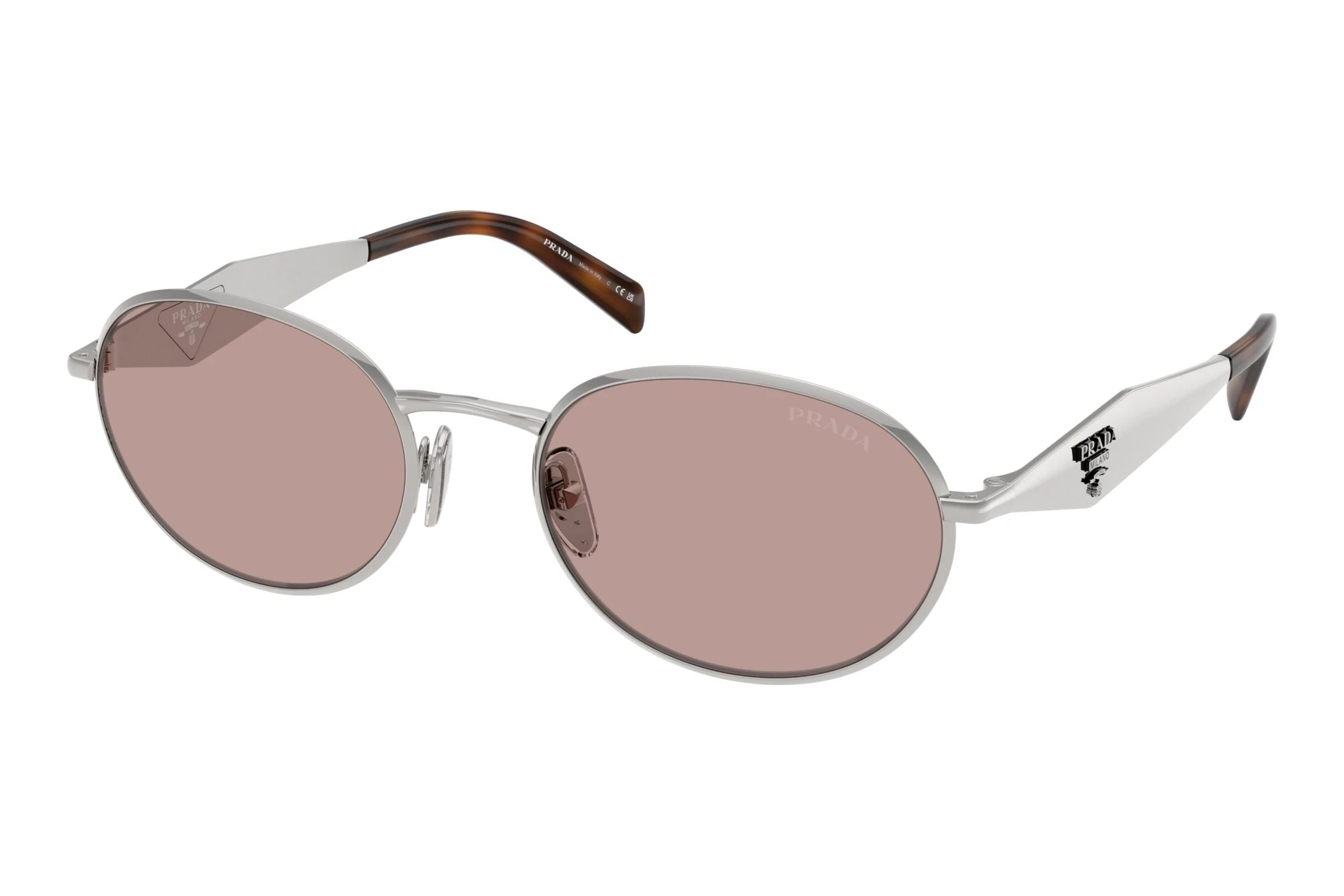 Prada PR D57S 1BC20I Light Purple BrownSilver Prada PR D57S 1BC20I Light Purple BrownSilver