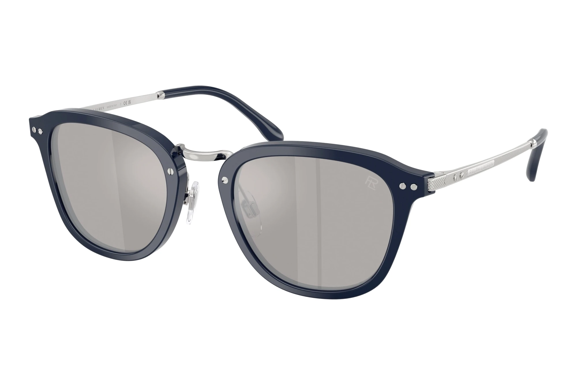 Ralph Lauren RL8246 55866G Light Grey Mirror SilverShiny Blue Ralph Lauren RL8246 55866G Light Grey Mirror SilverShiny Blue