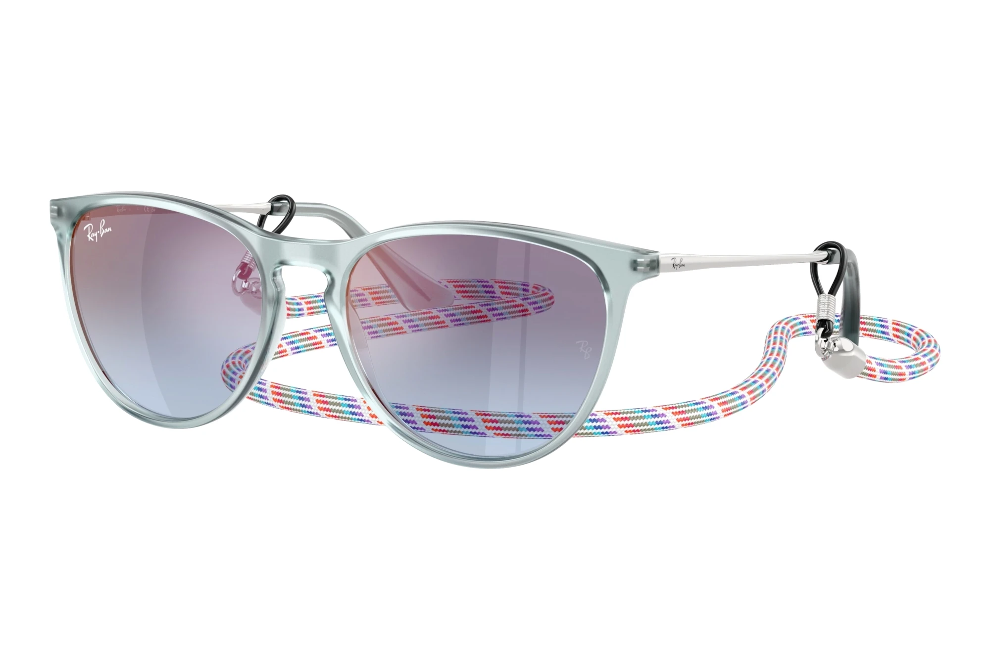 Ray-Ban Kids RJ9060S 7223U0 Blue Gradient Grey Mirror RoseTransparent Blue Ray-Ban Kids RJ9060S 7223U0 Blue Gradient Grey Mirror RoseTransparent Blue