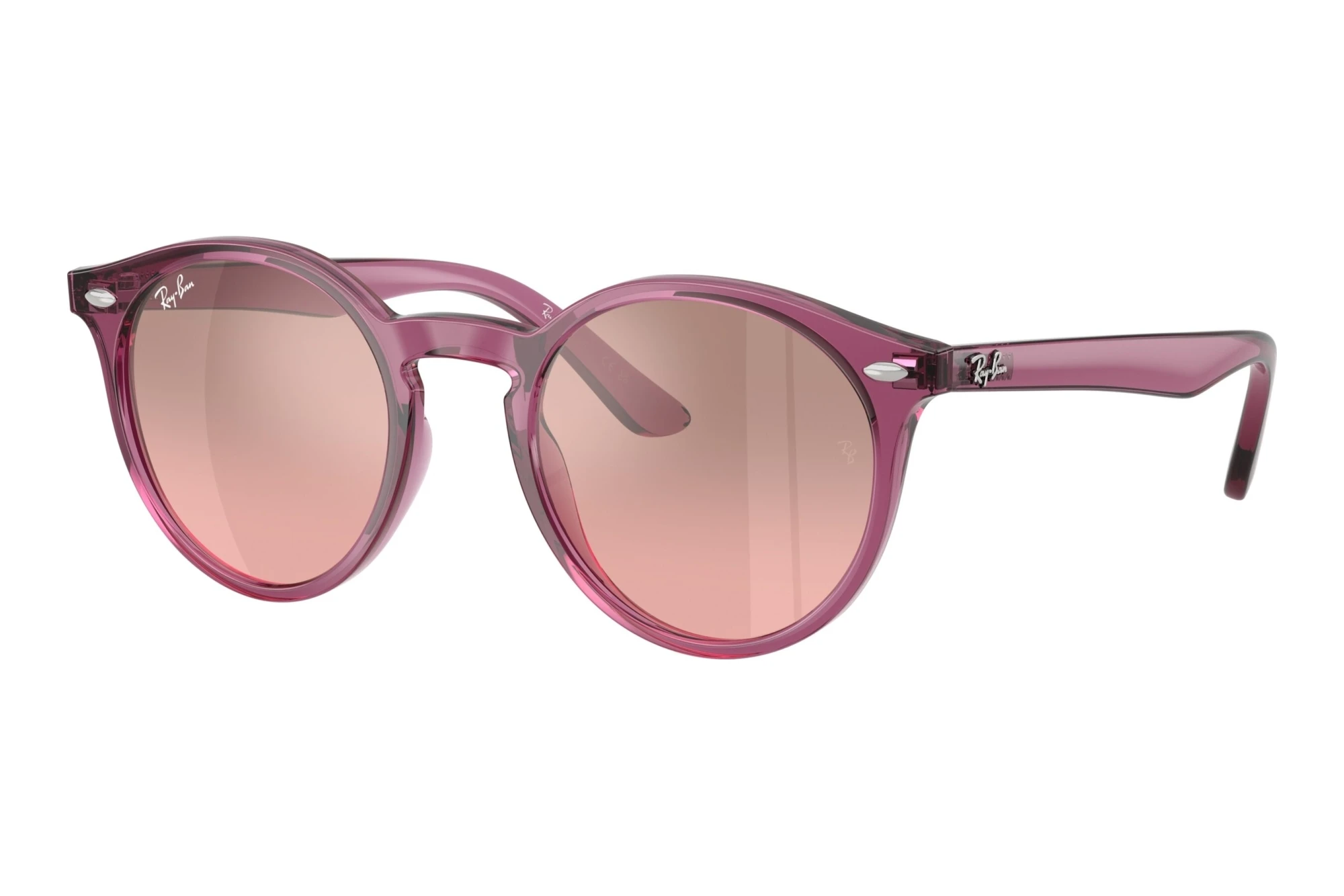 Ray-Ban Kids RJ9064S 71867E Pink Mirror Silver GradientTransparent Violet Ray-Ban Kids RJ9064S 71867E Pink Mirror Silver GradientTransparent Violet