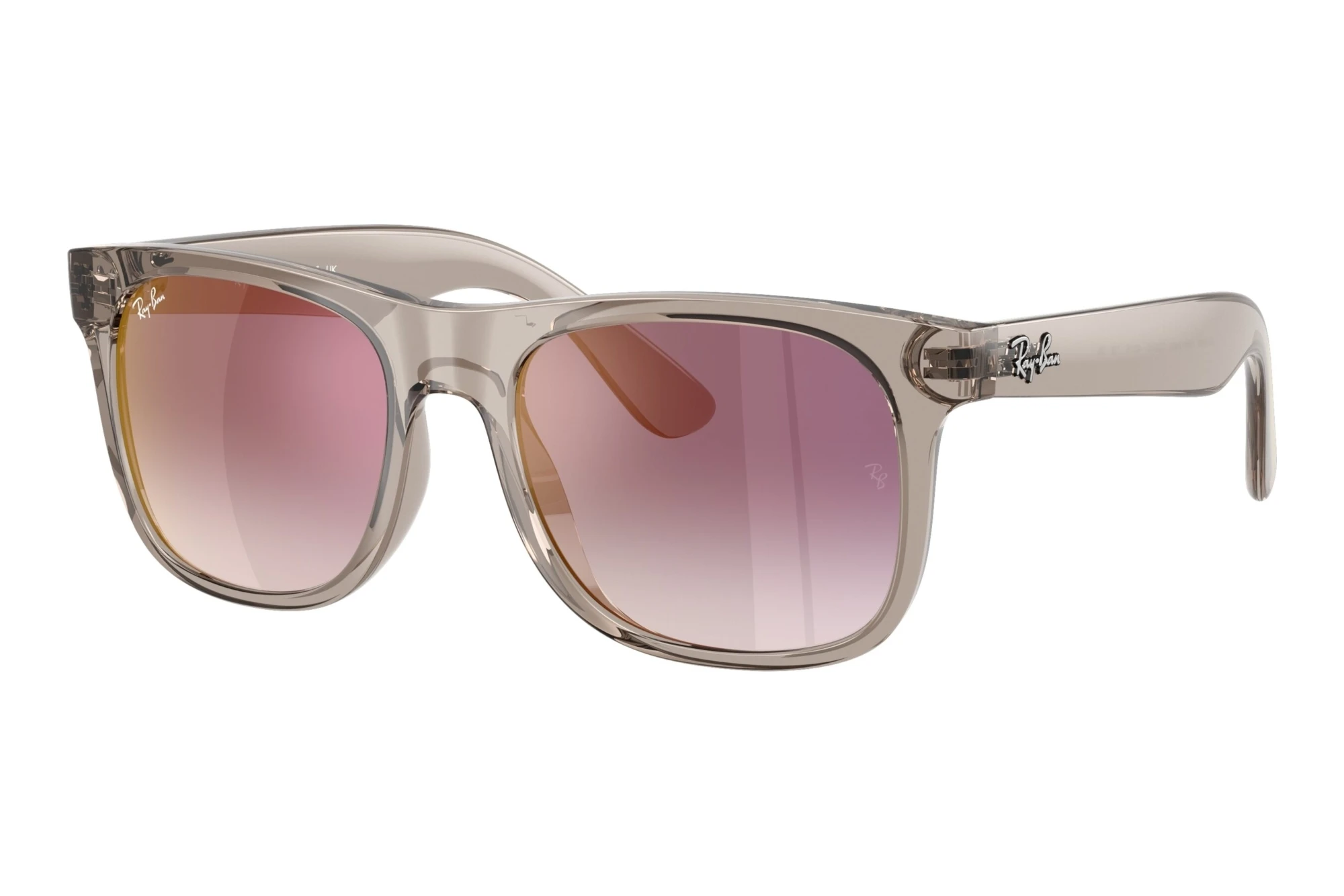 Ray-Ban Kids RJ9069S 7224U0 Grey Gradient Mirror RedTransparent Grey Ray-Ban Kids RJ9069S 7224U0 Grey Gradient Mirror RedTransparent Grey