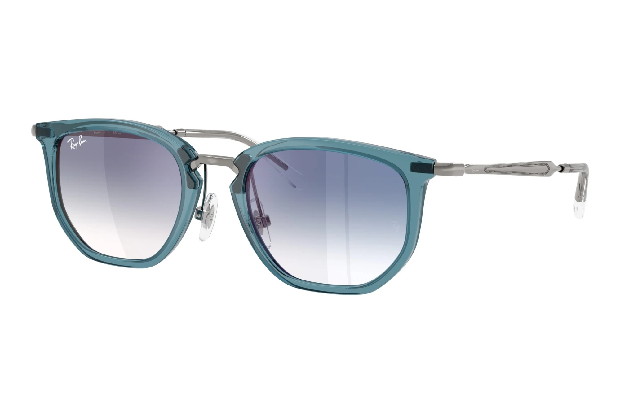 Ray-Ban Kids RJ9085S 7222U0 Clear Gradient Blue Mirror RedTransparent Blue Ray-Ban Kids RJ9085S 7222U0 Clear Gradient Blue Mirror RedTransparent Blue