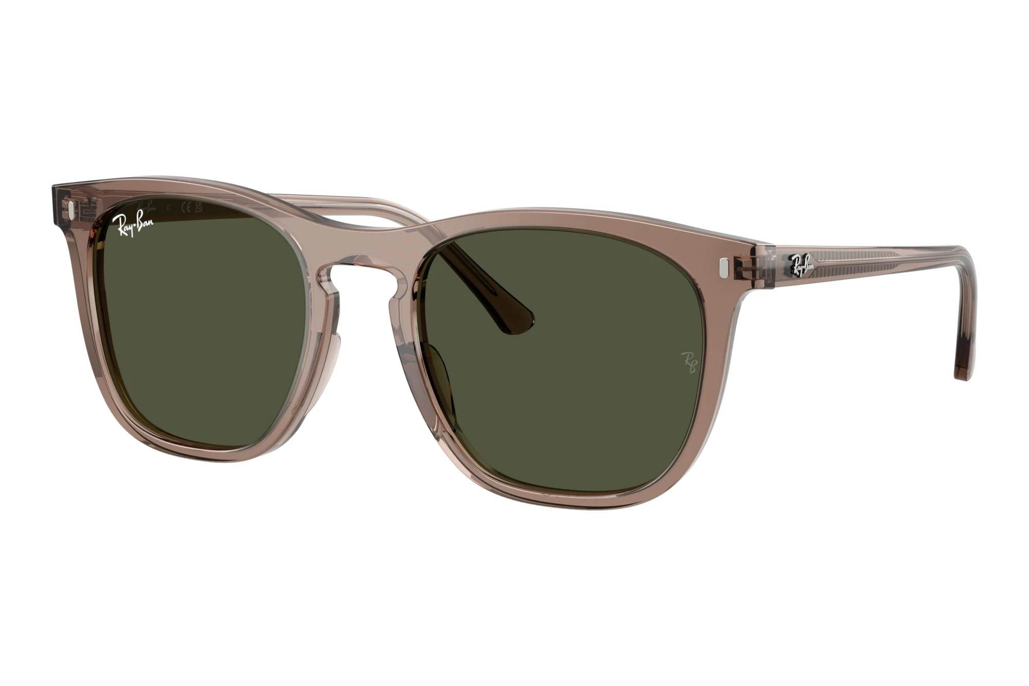 Ray-Ban RB2210 845731 GreenTransparent Light Brown Ray-Ban RB2210 845731 GreenTransparent Light Brown