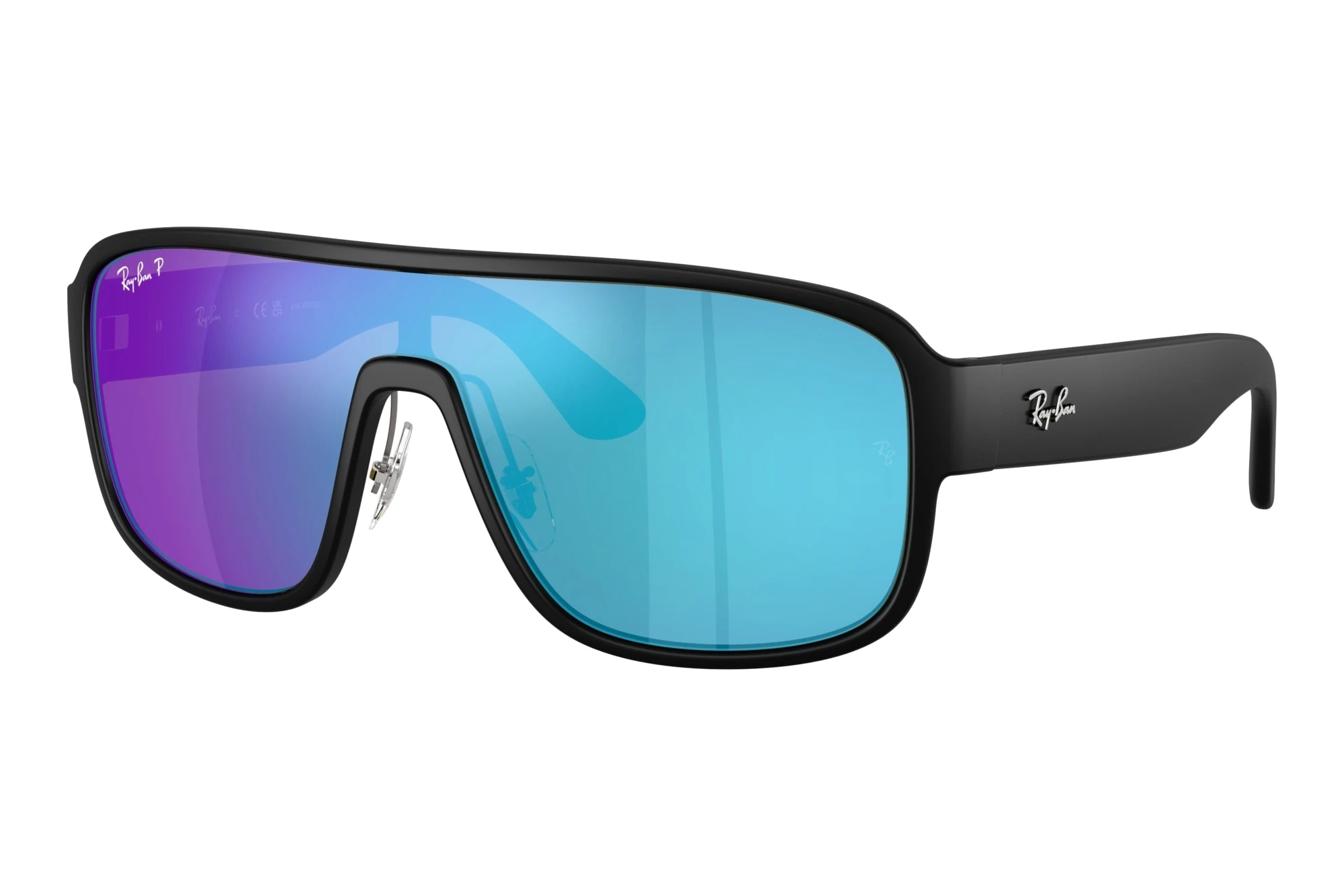 Ray-Ban RB2229 901SA1 Green Mirror Blue Polarized+Black Ray-Ban RB2229 901SA1 Green Mirror Blue Polarized+Black