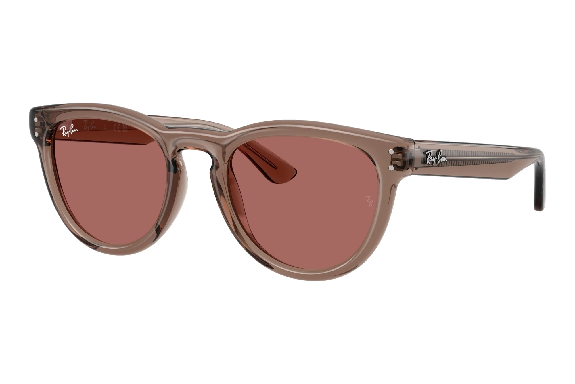 Ray-Ban RB2237 682769 Dark VioletTransparent Light Brown Ray-Ban RB2237 682769 Dark VioletTransparent Light Brown