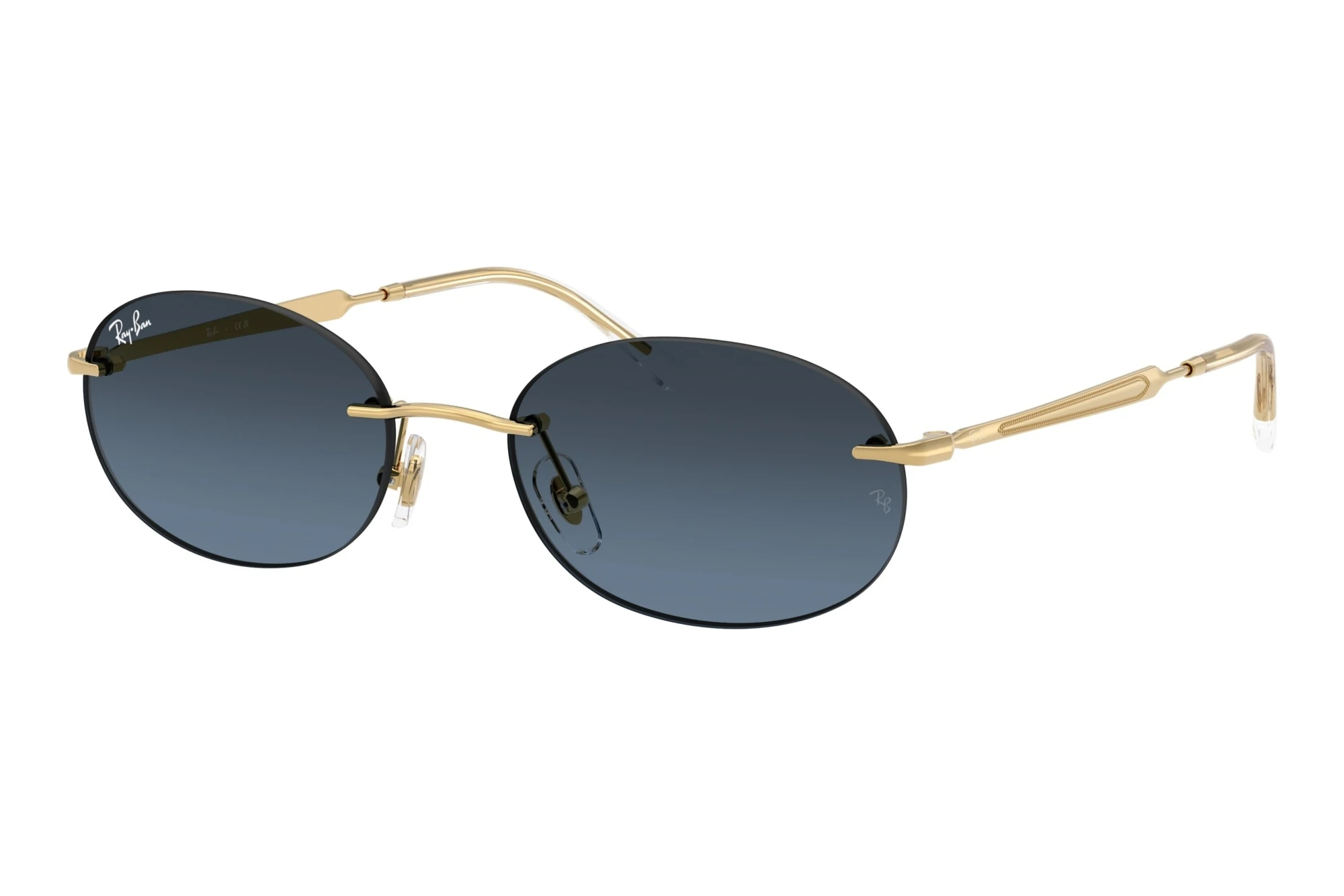 Ray-Ban RB3767 001/4C Blue Gradient Dark GreyArista Gold Ray-Ban RB3767 001/4C Blue Gradient Dark GreyArista Gold