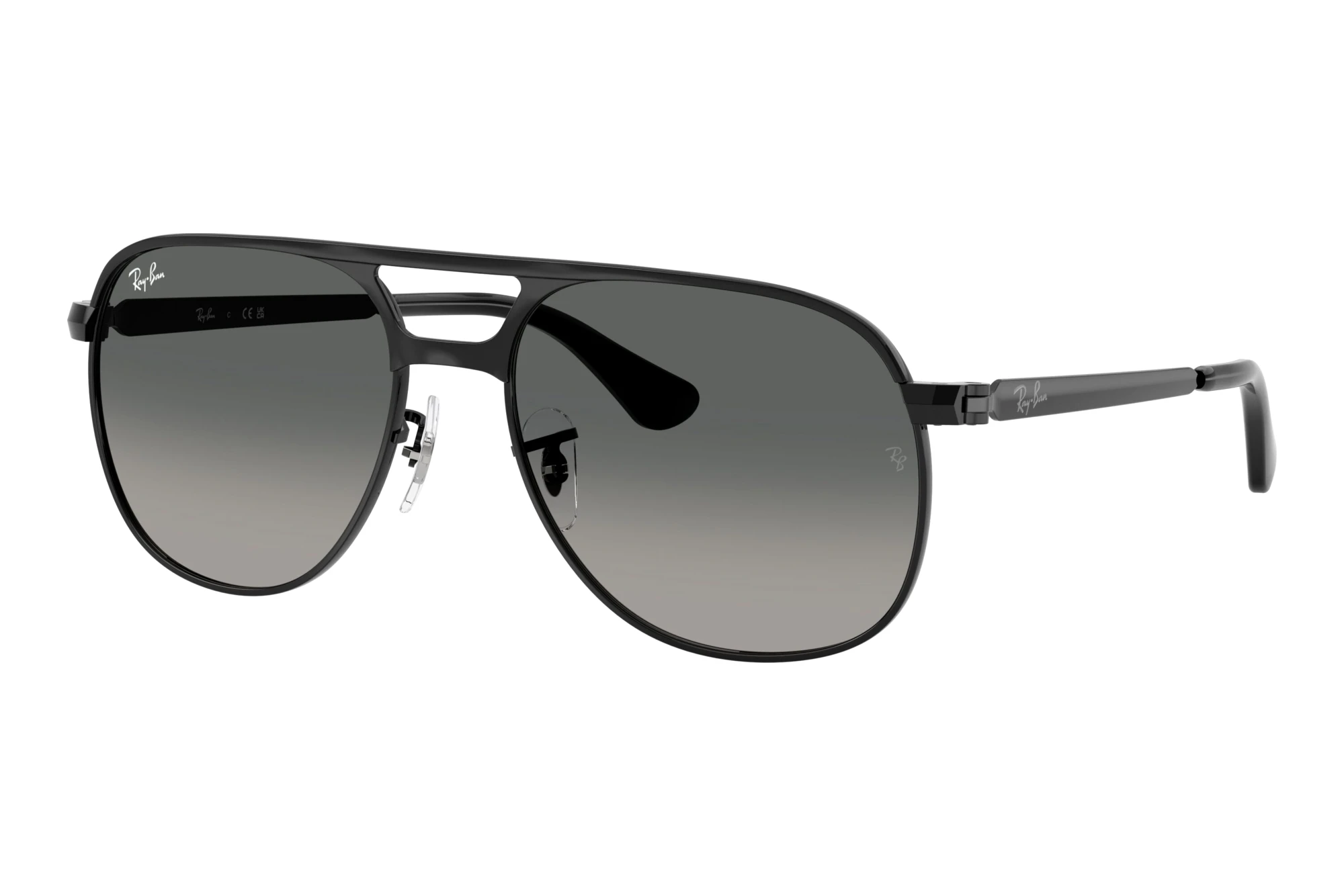 Ray-Ban RB3793 002/71 Light Grey Gradient Dark GreyBlack Ray-Ban RB3793 002/71 Light Grey Gradient Dark GreyBlack