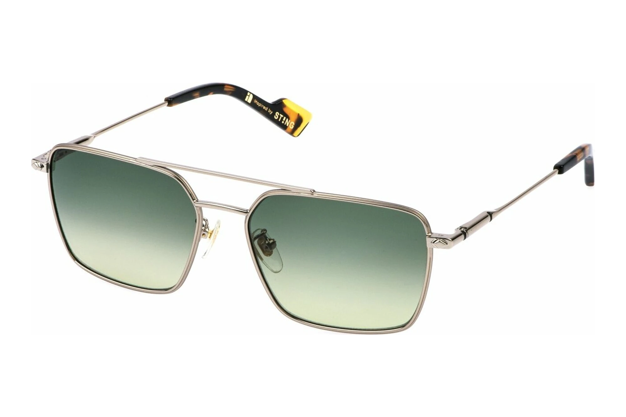 Sting SST562 08L7 GREEN GRADIENT GREENSHINY GREY GOLD WITH SANDBLASTED AND/OR Sting SST562 08L7 GREEN GRADIENT GREENSHINY GREY GOLD WITH SANDBLASTED AND/OR